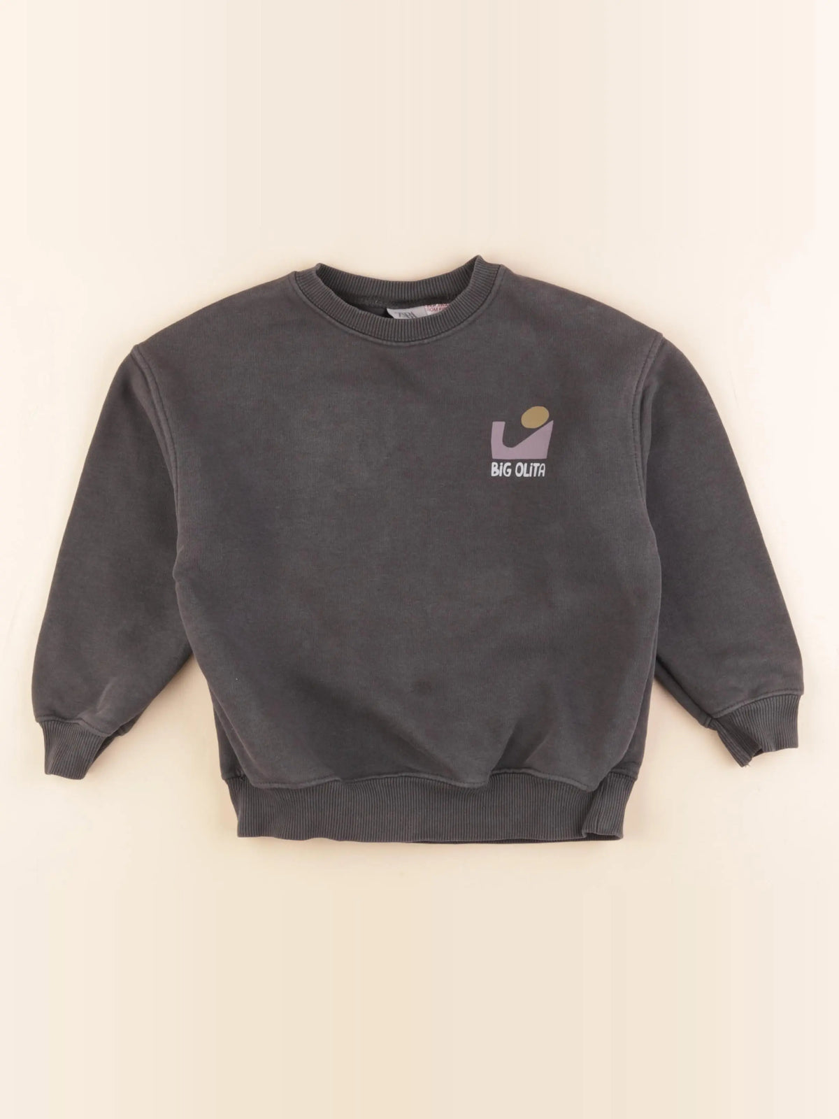 Zara - sweat gris - 4/5 ans