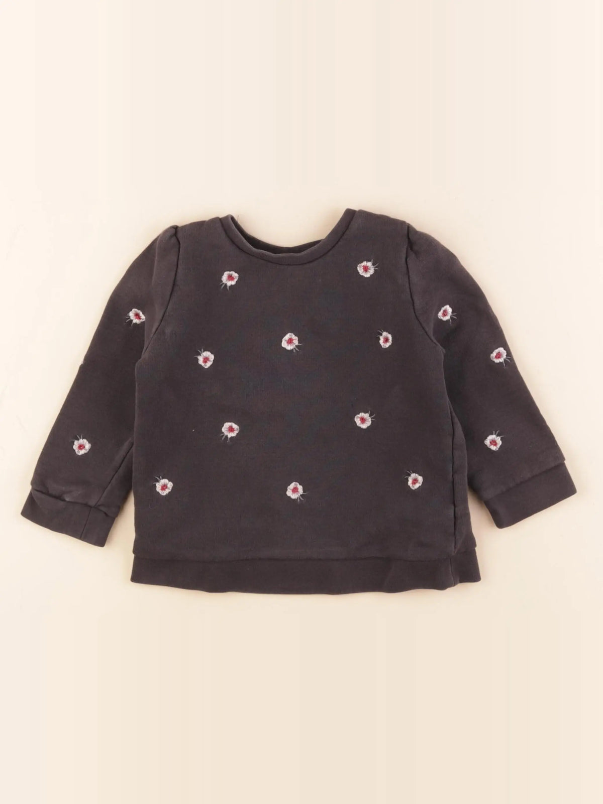 Tape à l'oeil - sweat gris - 2 ans