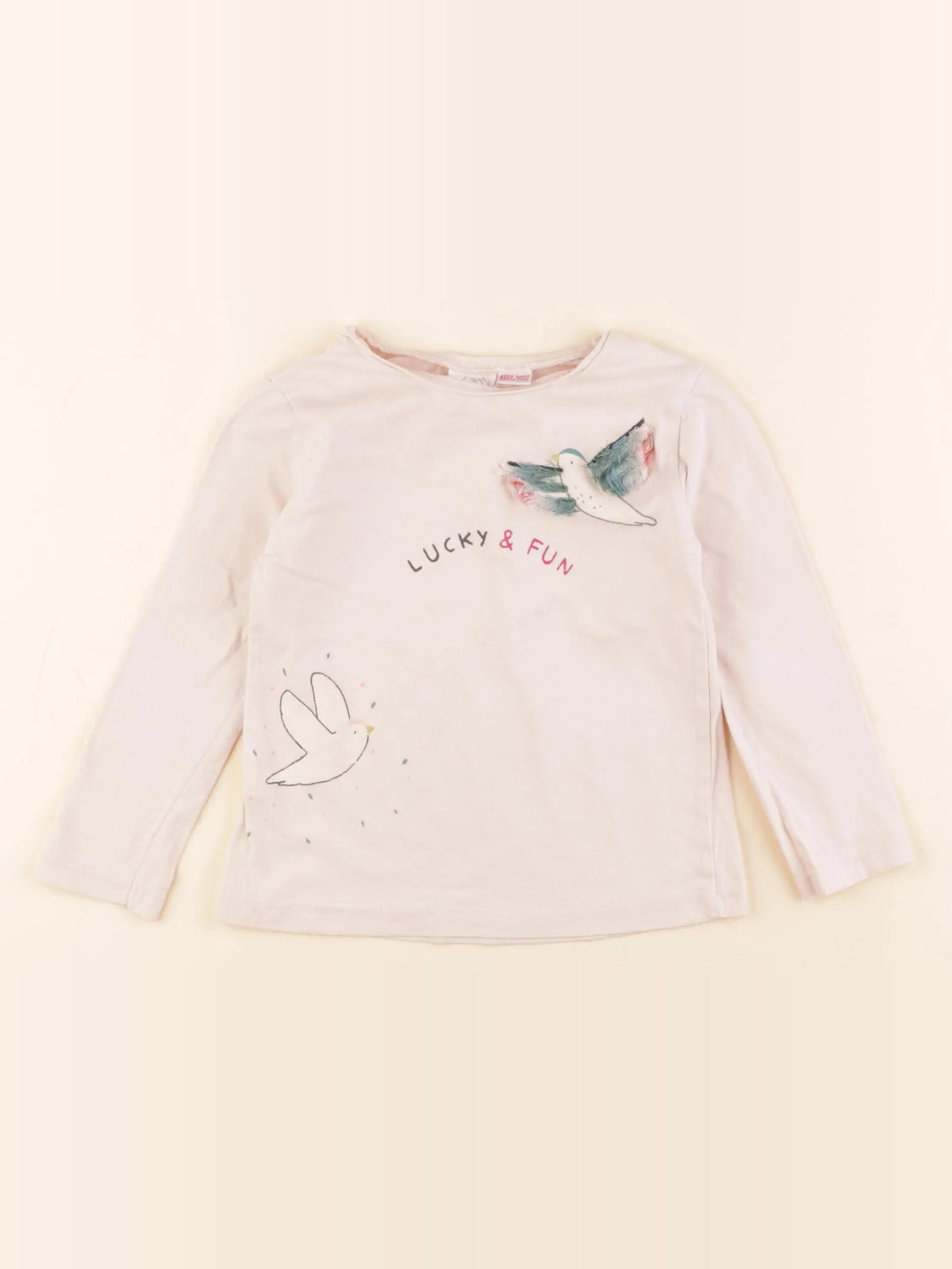 Zara - tee-shirt rose - 2 ans