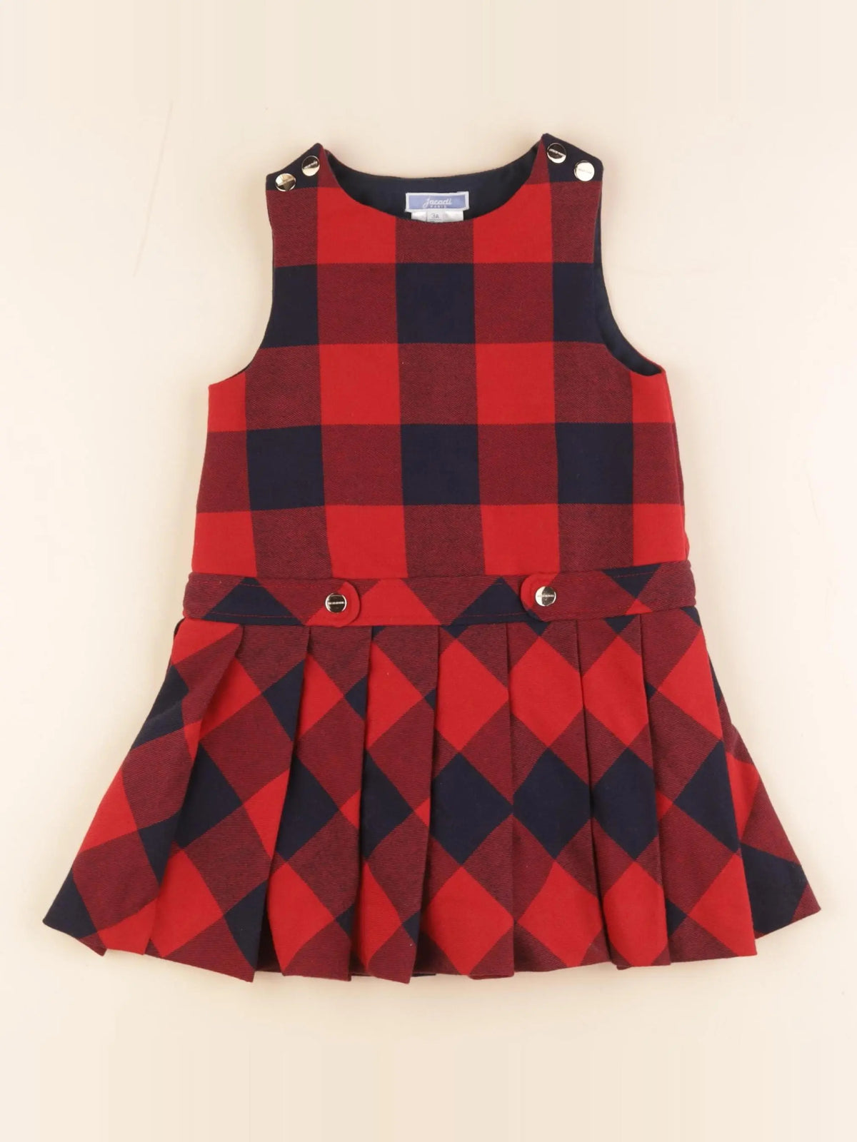 Jacadi - robe rouge - 3 ans