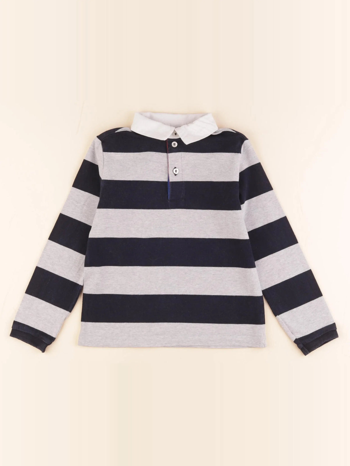 Jacadi - polo gris - 6 ans