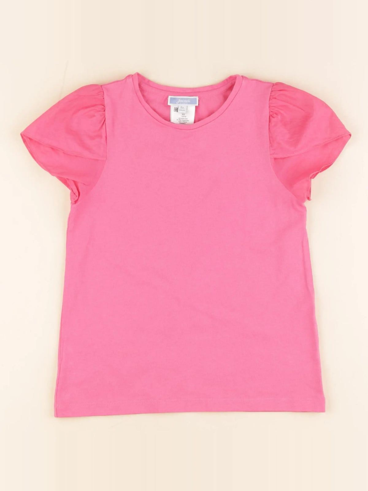 Jacadi - tee-shirt rose - 8 ans