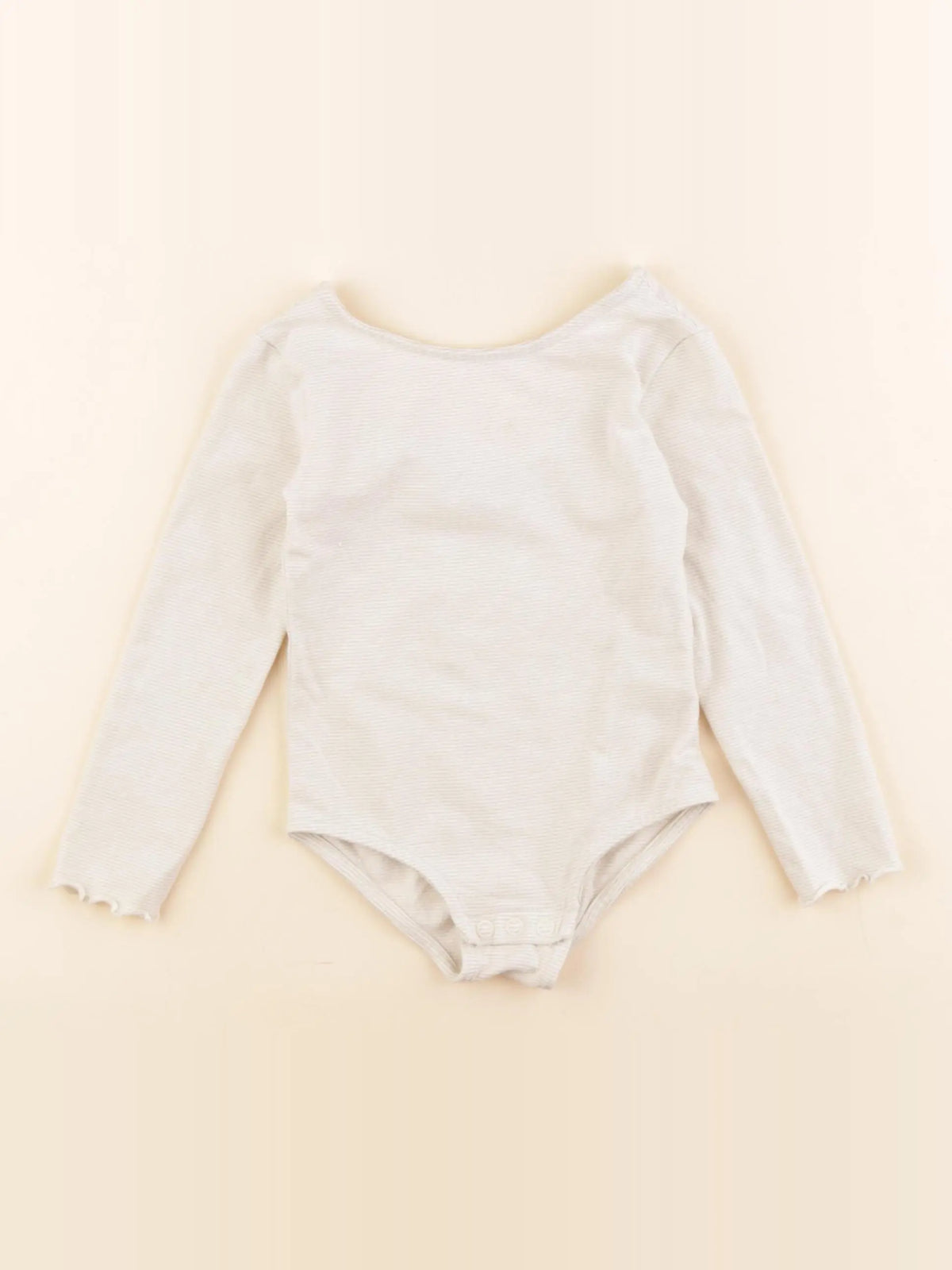 Tape à l'oeil - body beige, or - 2/3 ans
