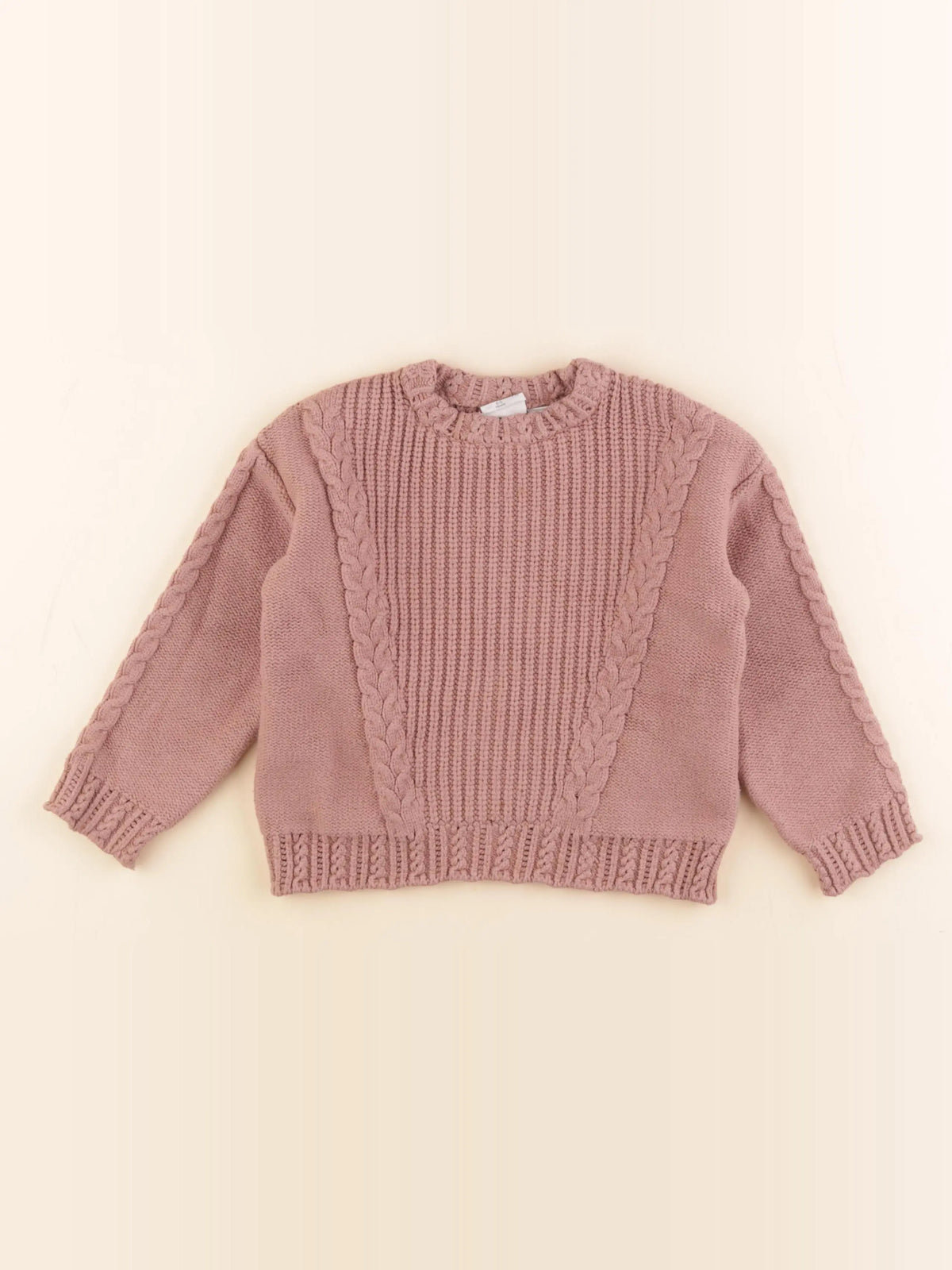 Zara - pull rose - 4/5 ans