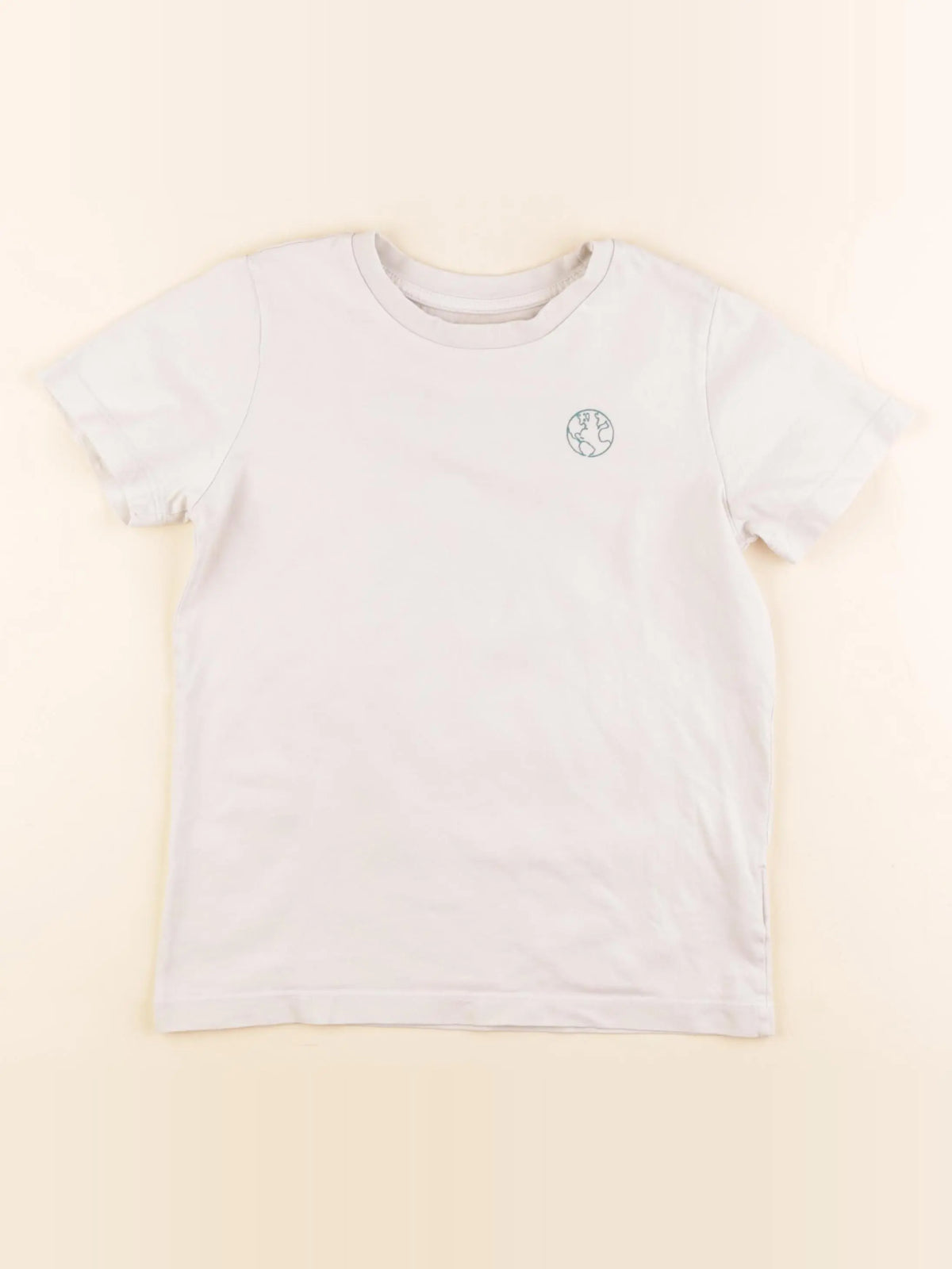 Galeries Lafayette - tee-shirt imprimé au dos beige - 10 ans
