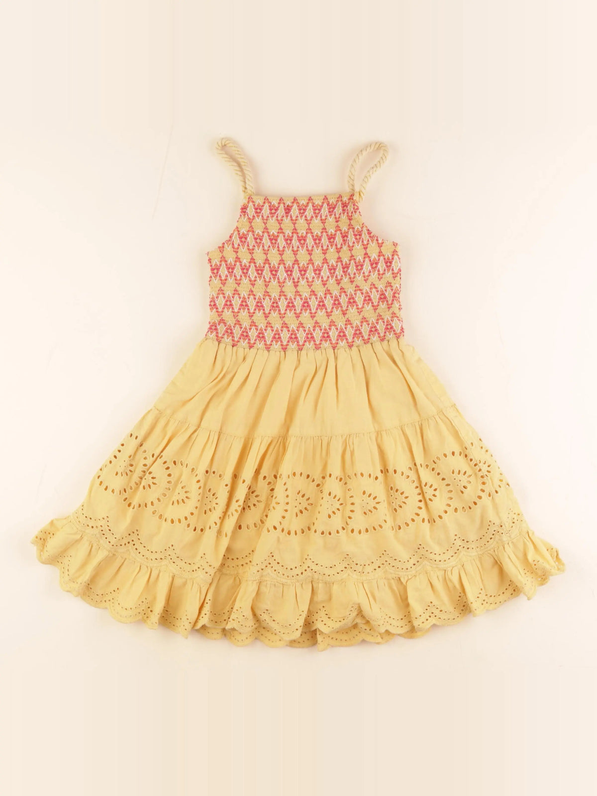 River Island - robe jaune - 5 ans