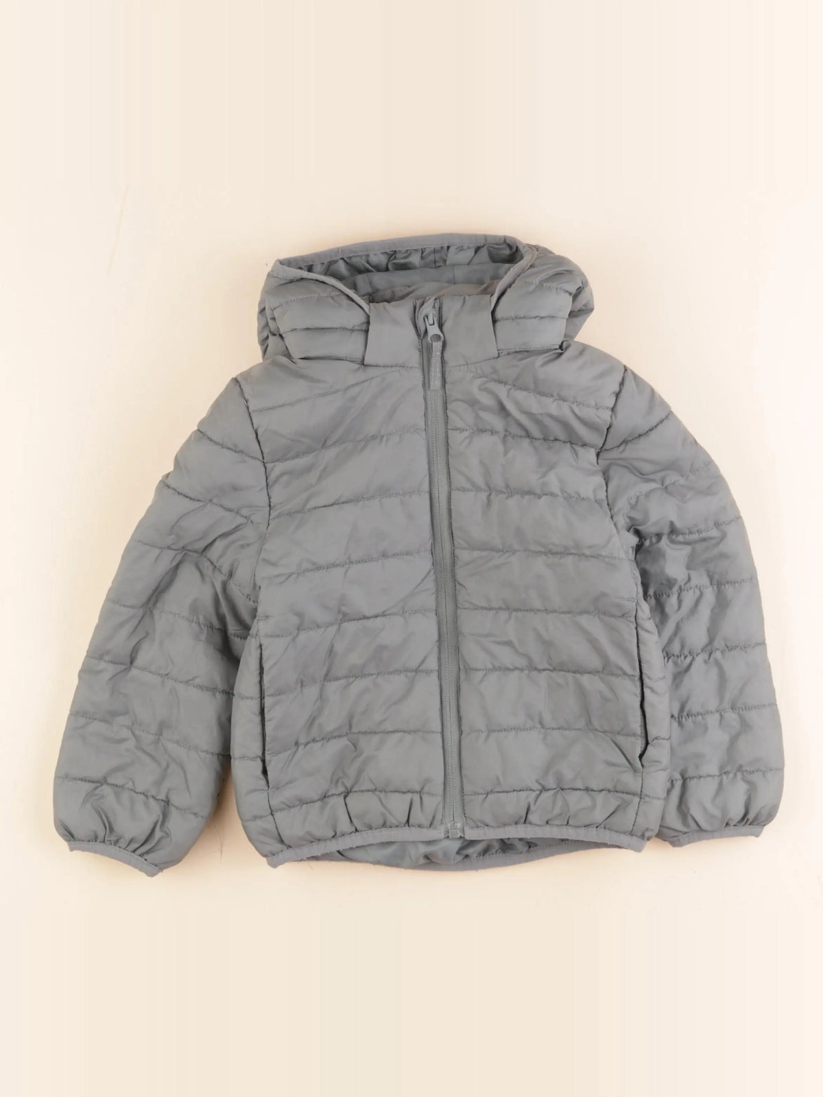 H&M - doudoune vert - 2/4 ans