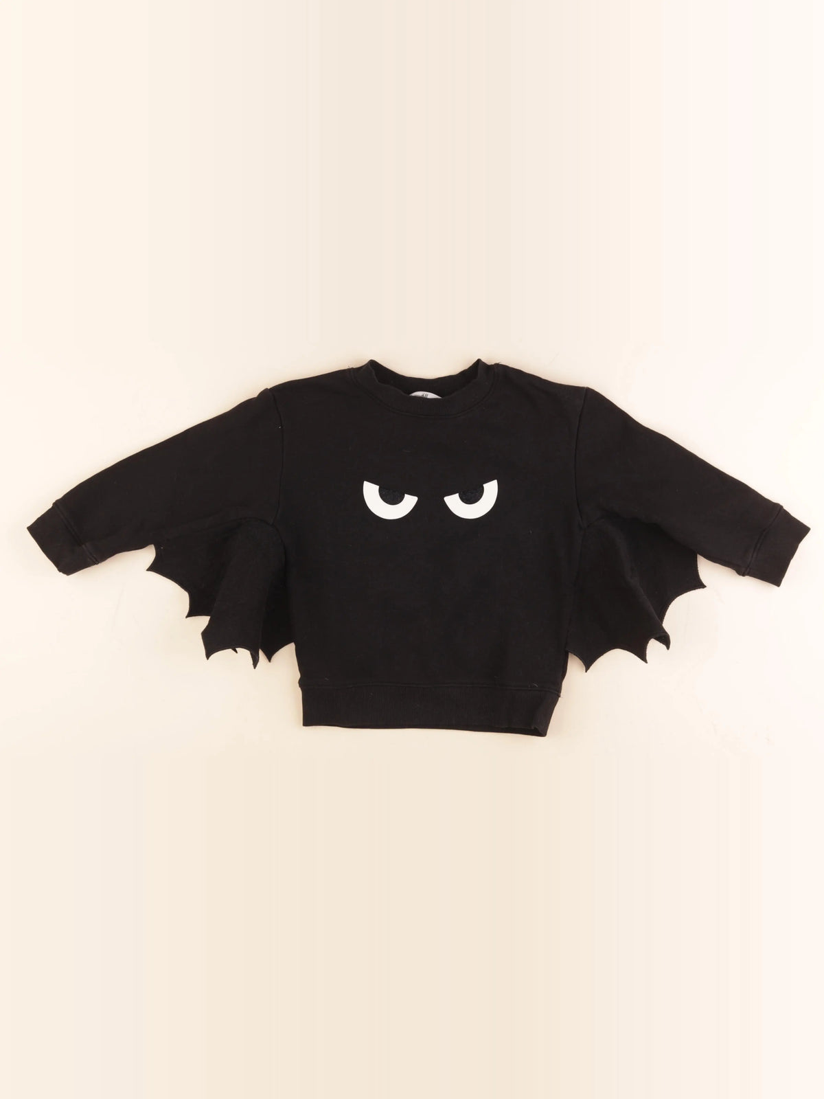 H&M - sweat noir - 2/4 ans