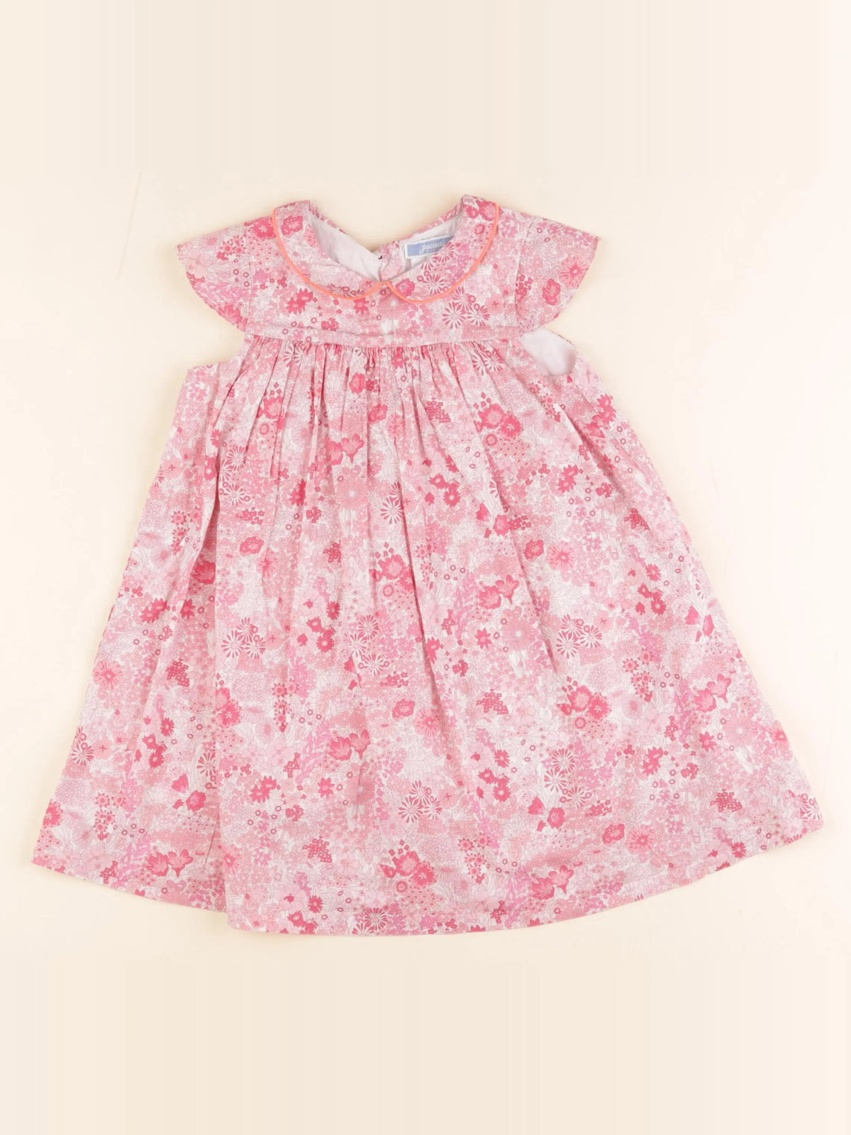 Jacadi - robe liberty rose - 36 mois