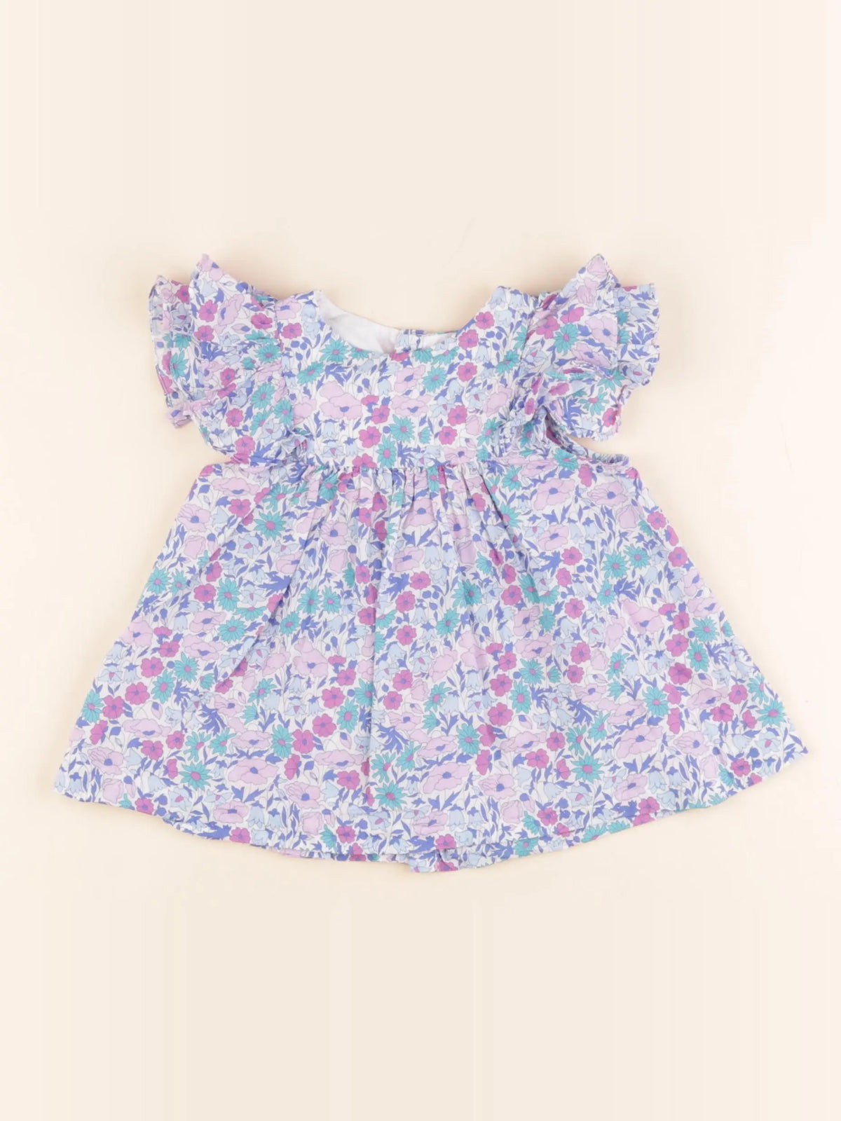 Jacadi - blouse liberty multicolore - 24 mois