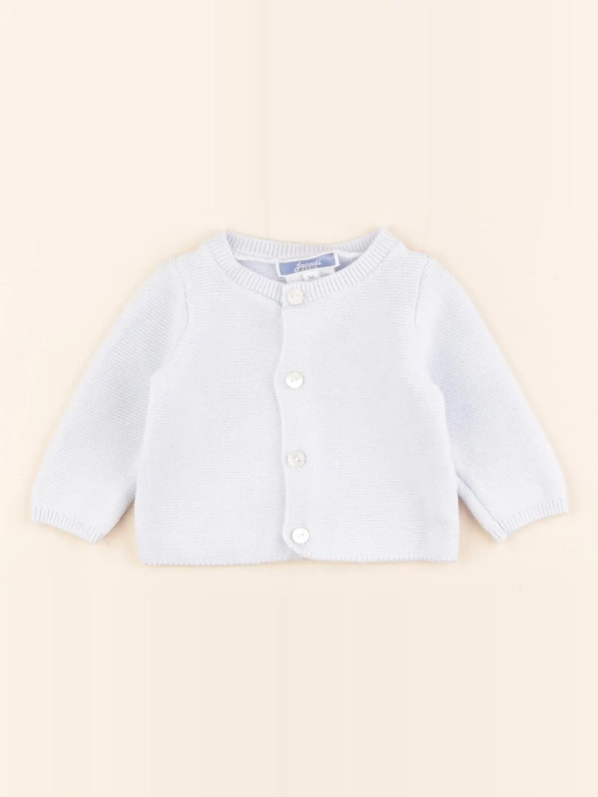 Jacadi - gilet bleu - 1 mois