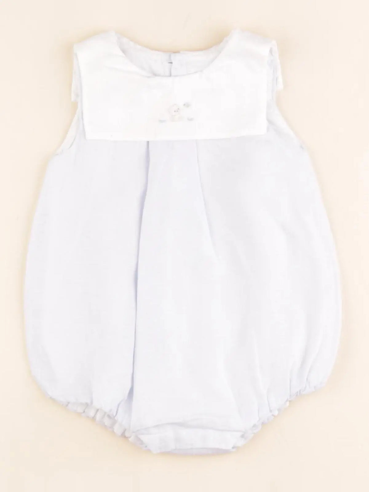 Jacadi - combinaison bleu, blanc - 3 mois