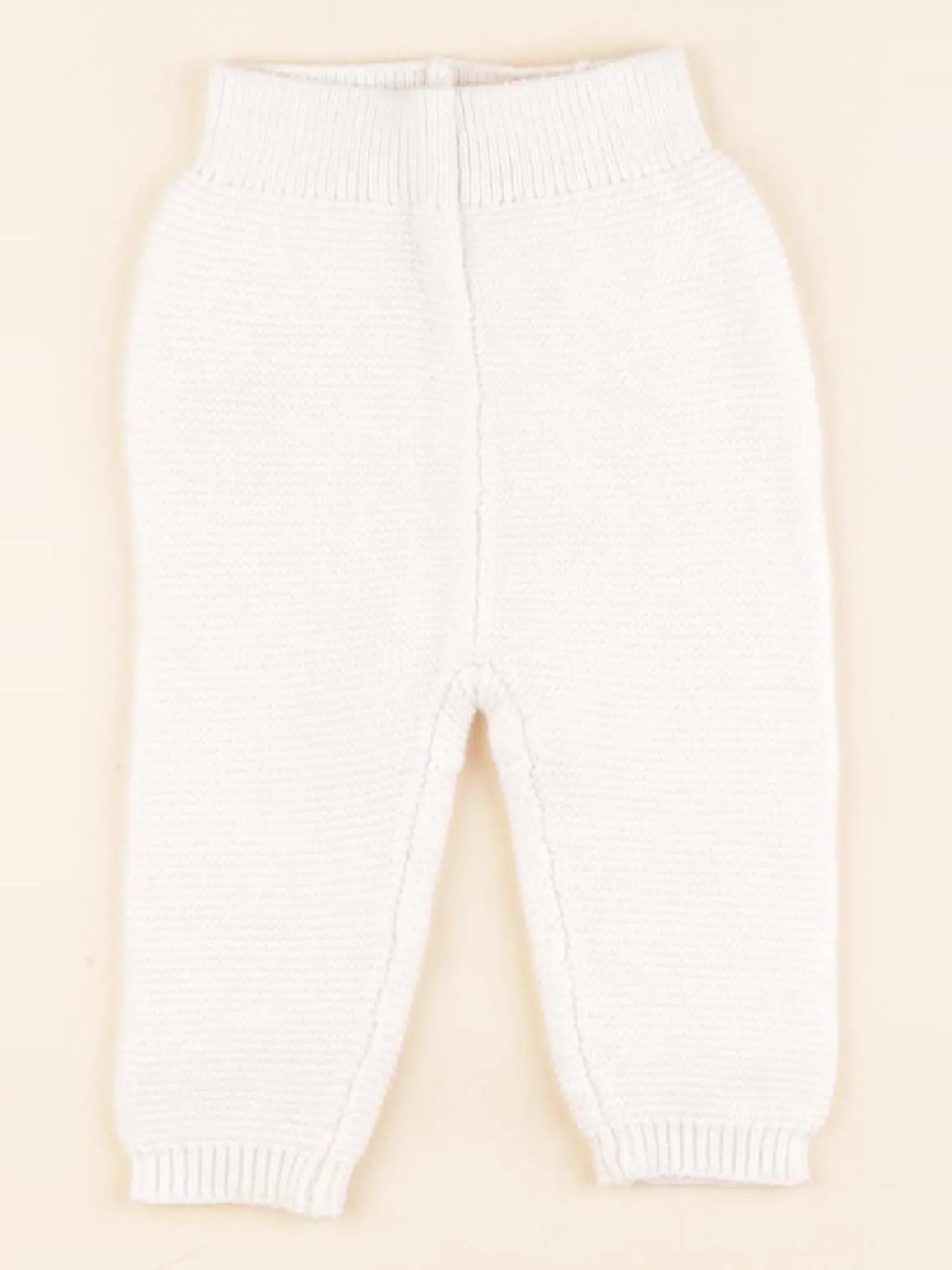 Cyrillus - legging blanc - 9 mois