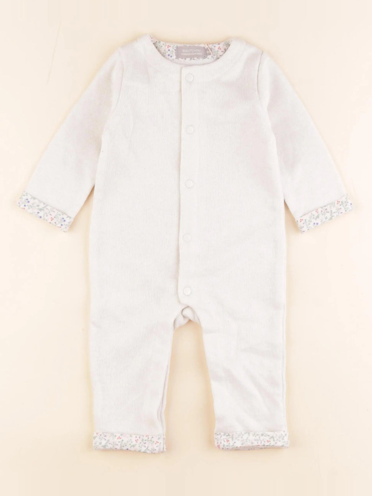 Boutchou - combinaison beige - 9 mois