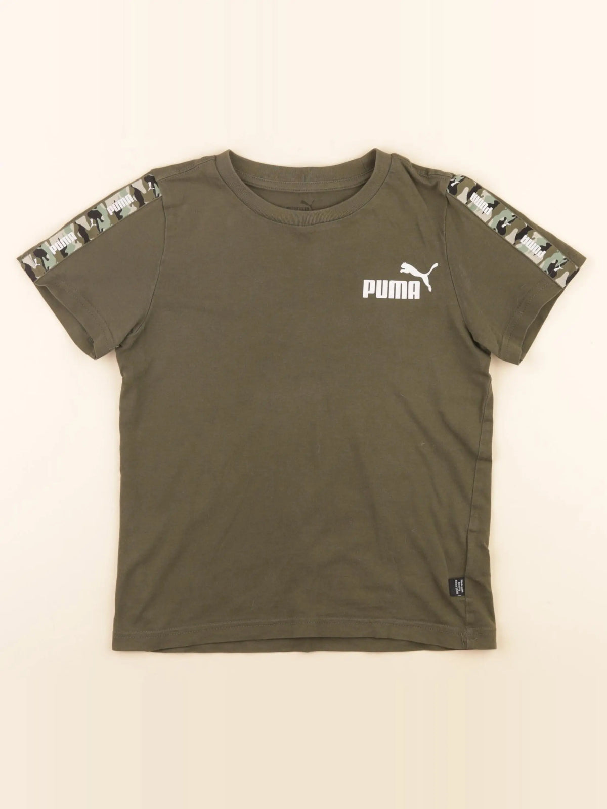 Puma - tee-shirt vert - 5/6 ans