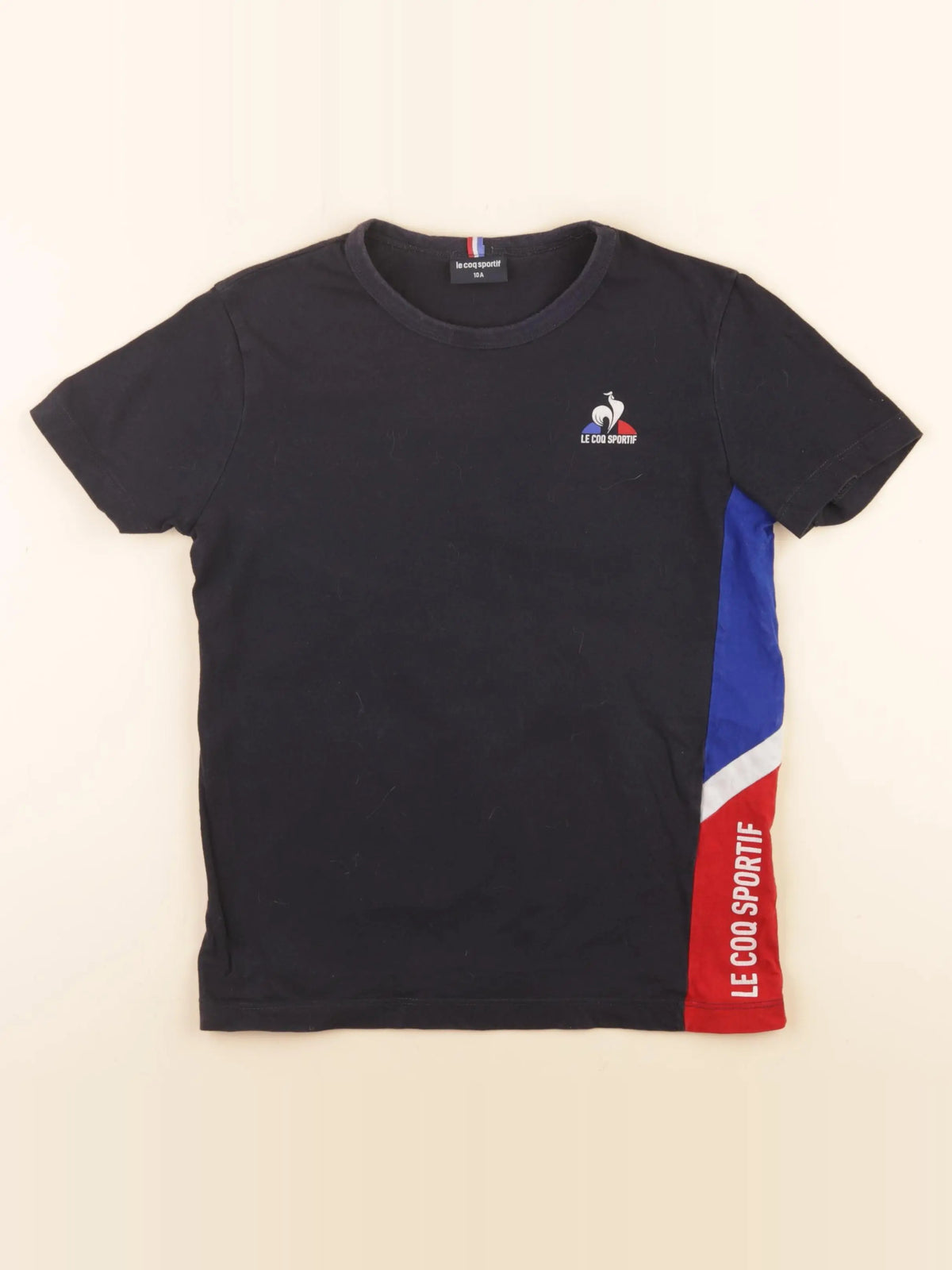 Le Coq Sportif - tee-shirt bleu - 10 ans