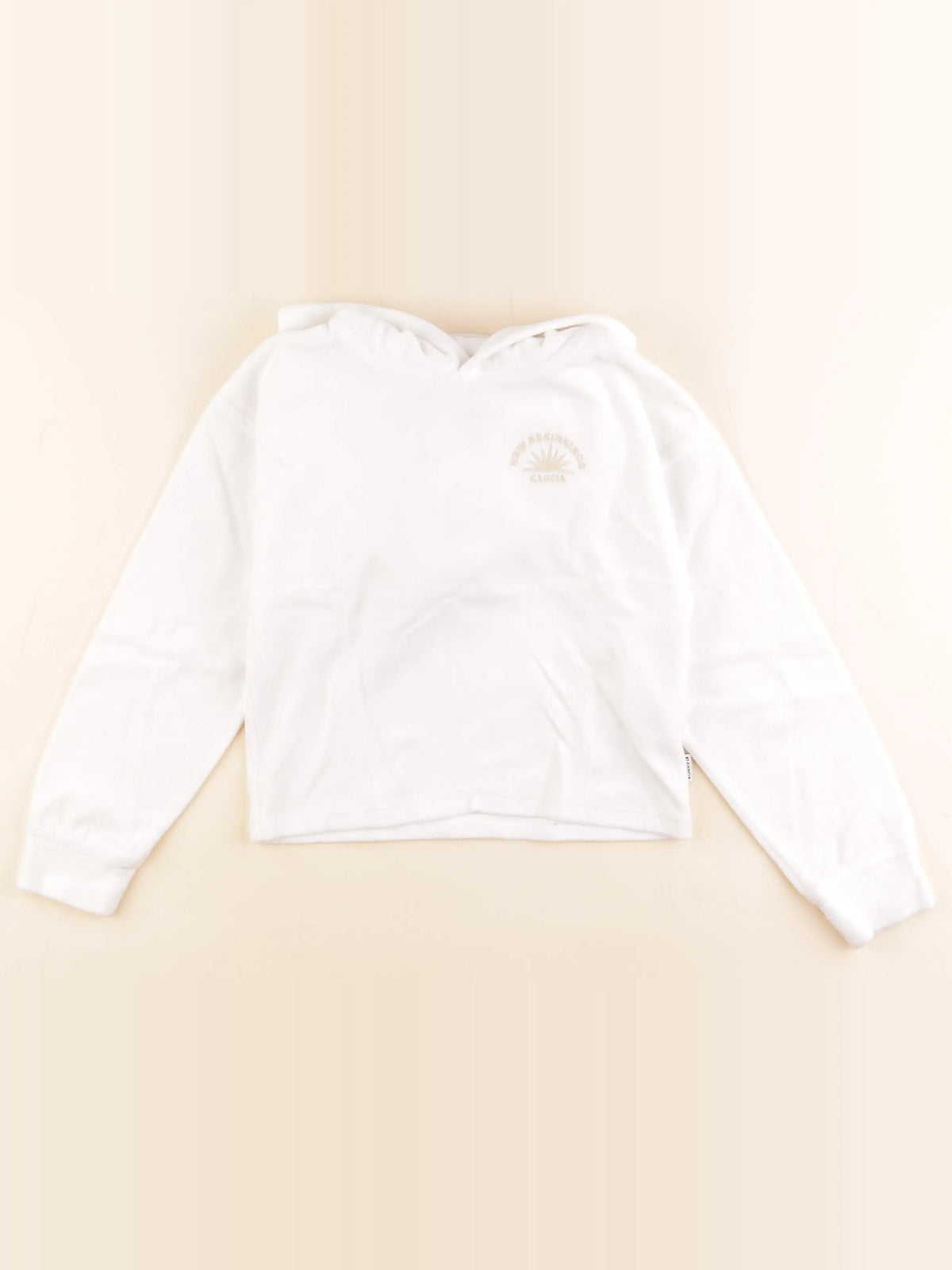 Garcia - pull blanc - 10/11 ans