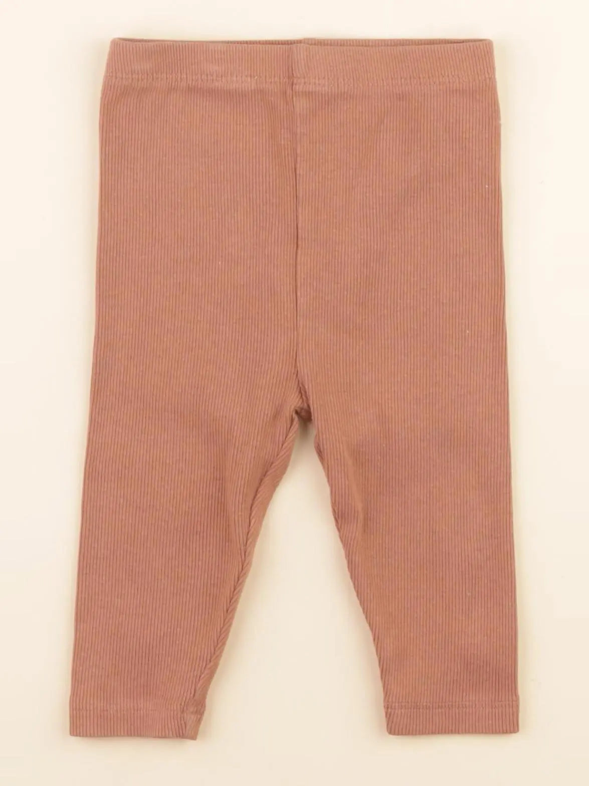 Vertbaudet - legging marron - 9 mois