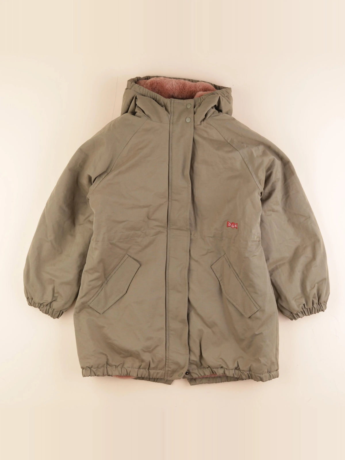 Vertbaudet - parka vert - 12 ans