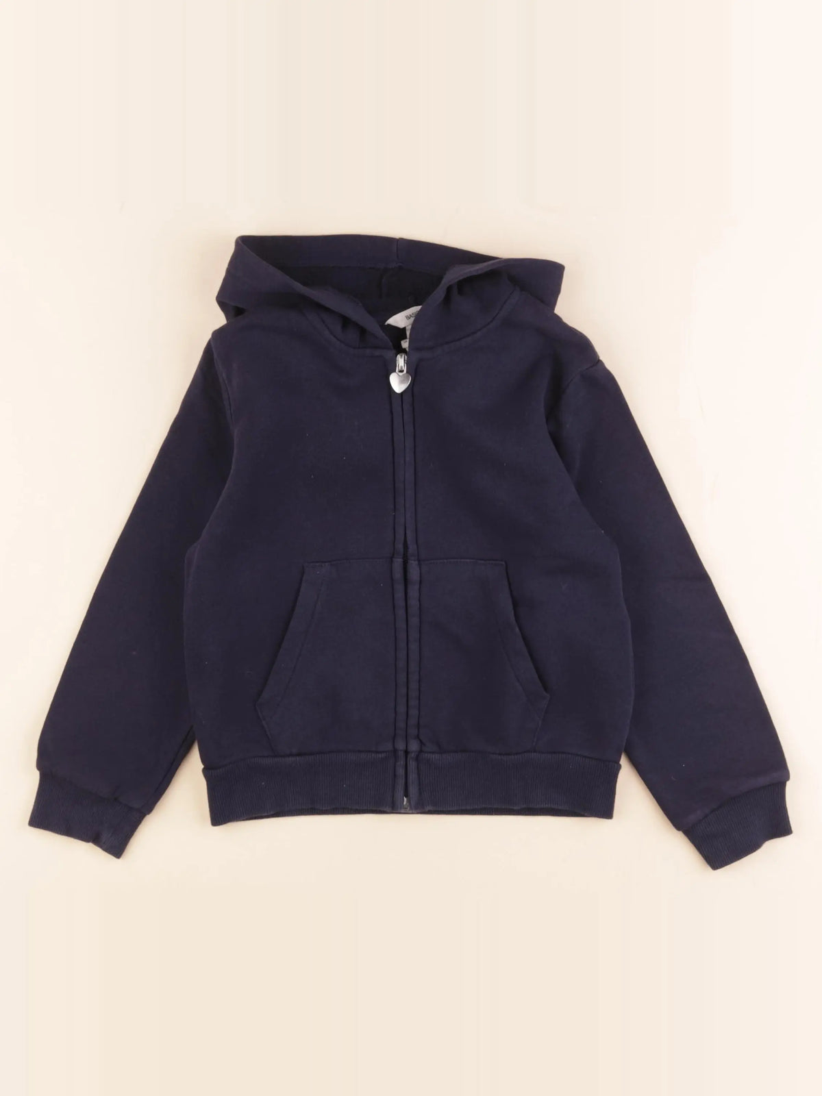 H&M - sweat bleu - 4/6 ans