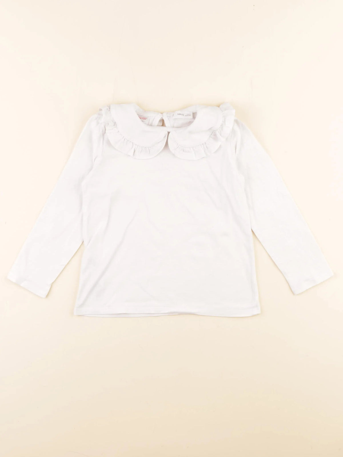 Mango - tee-shirt blanc - 3/4 ans