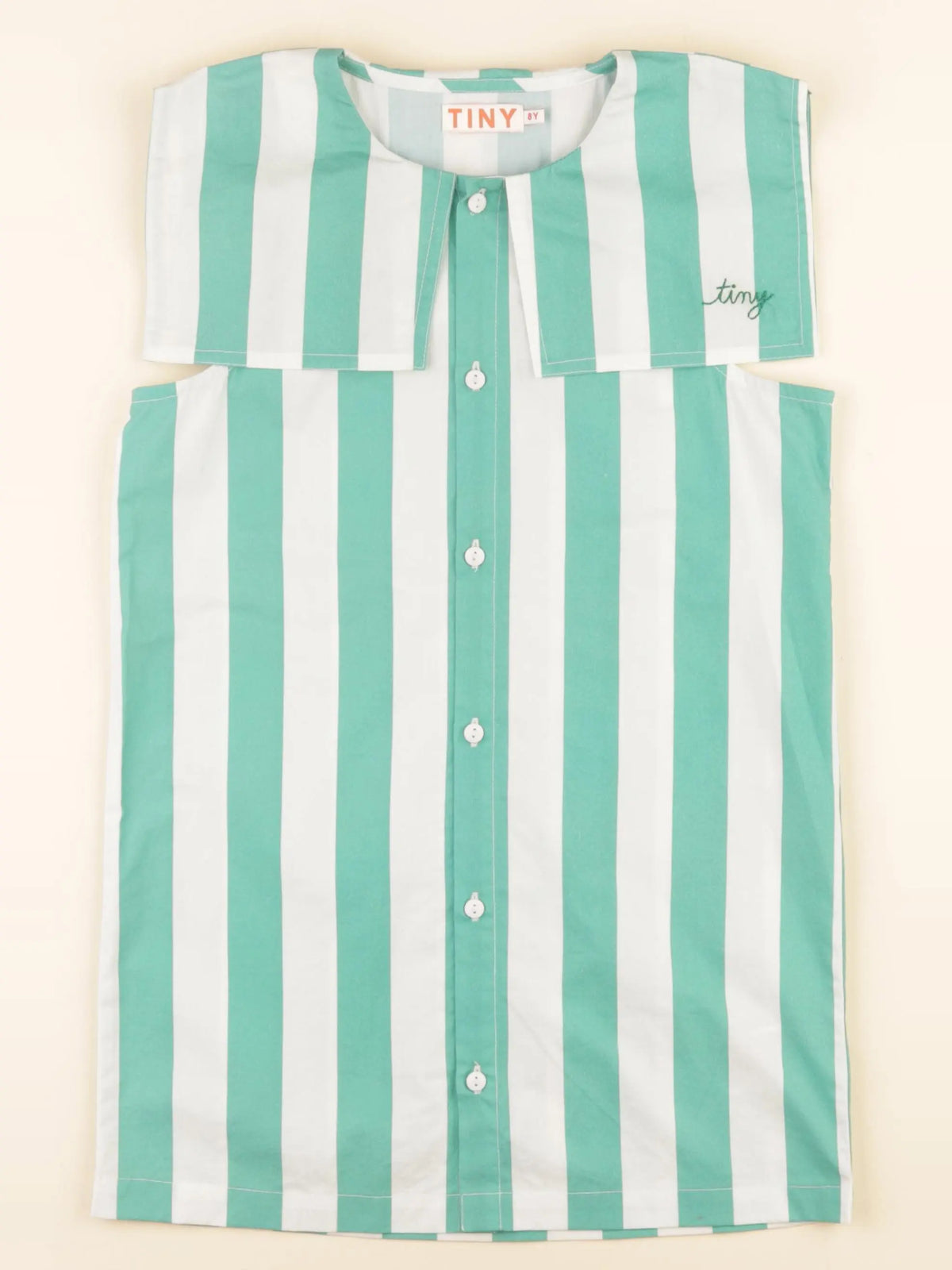 Tiny Cottons - robe vert - 8 ans