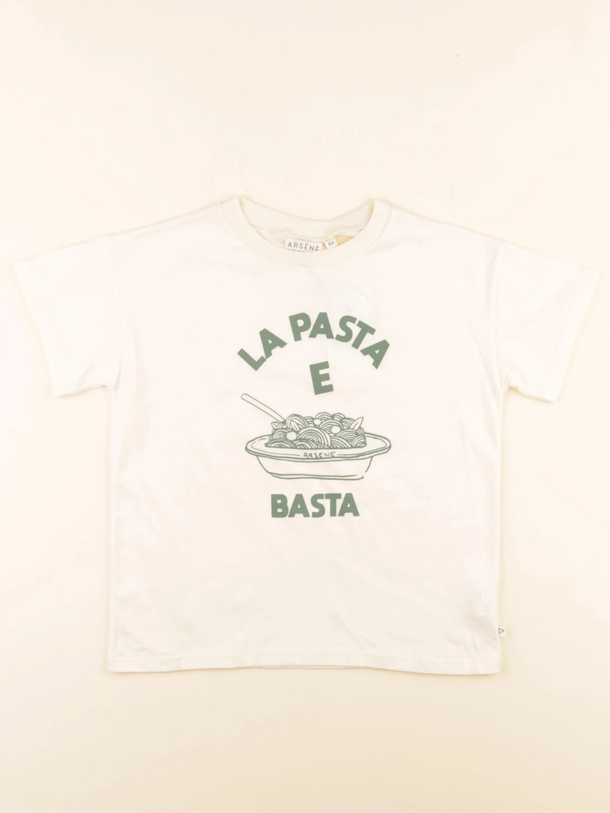 Arsène et les pipelettes - tee-shirt beige - 6 ans
