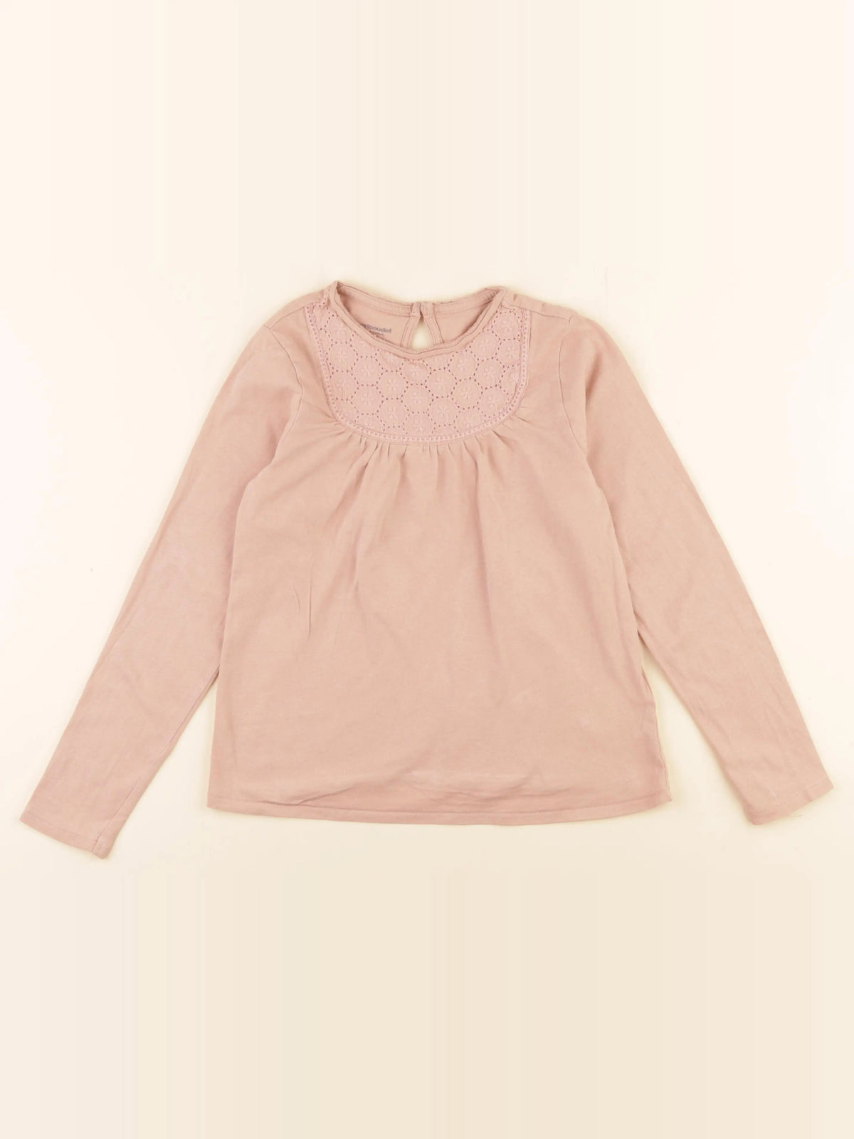 Vertbaudet - tee-shirt rose - 8 ans
