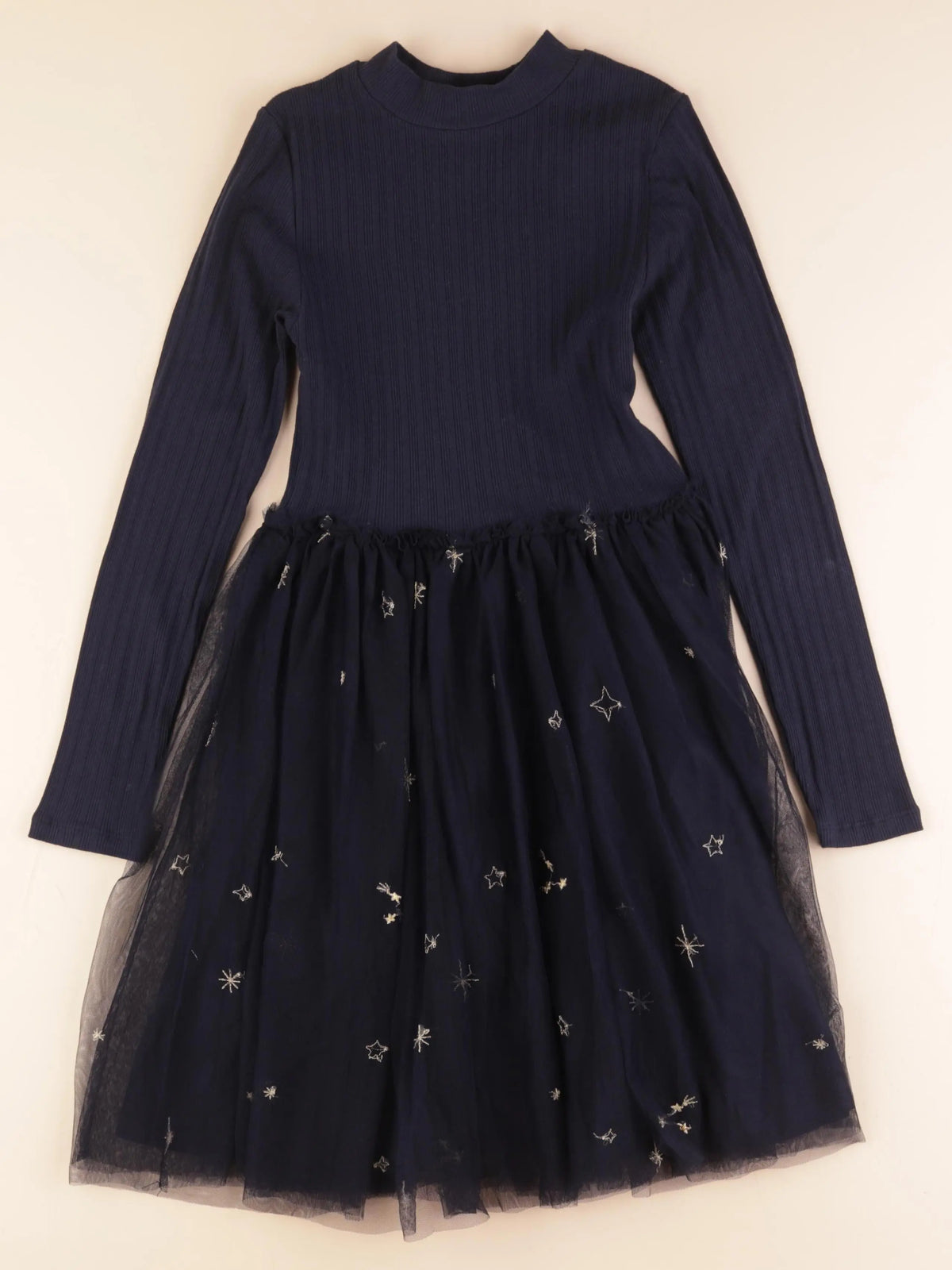 Monoprix - robe bleu - 10 ans