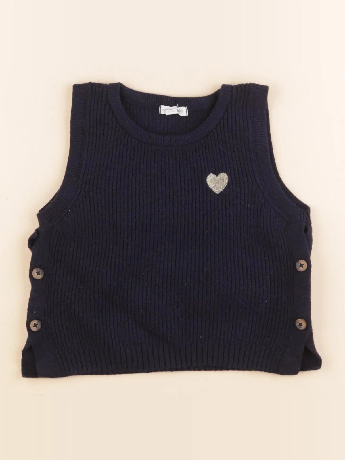 Vertbaudet - pull bleu - 3 ans