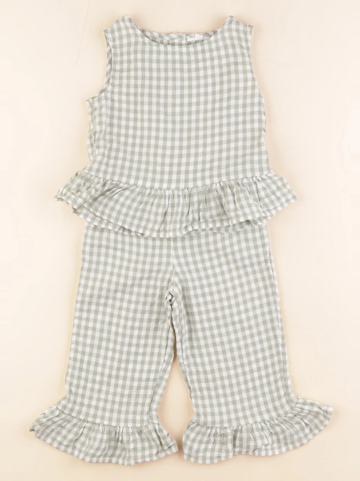Vertbaudet - ensemble vert - 3 ans