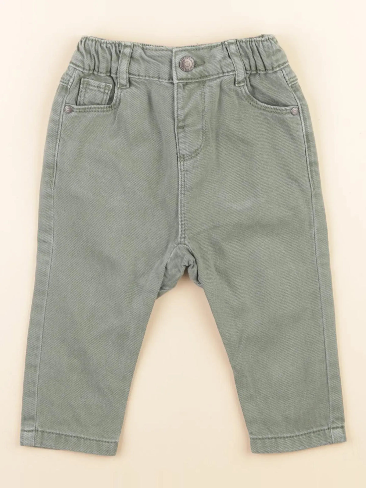 Tape à l'oeil - pantalon vert - 6 mois