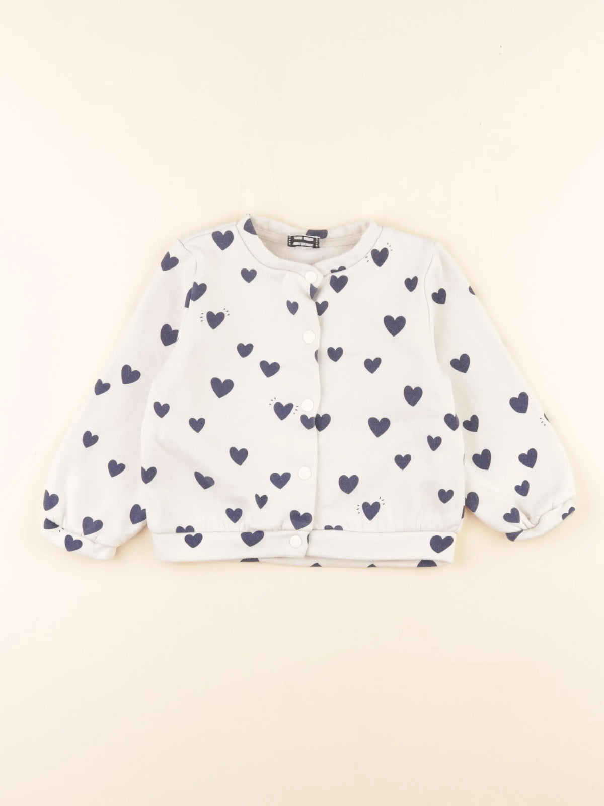 Tape à l'oeil - sweat beige, bleu - 24 mois