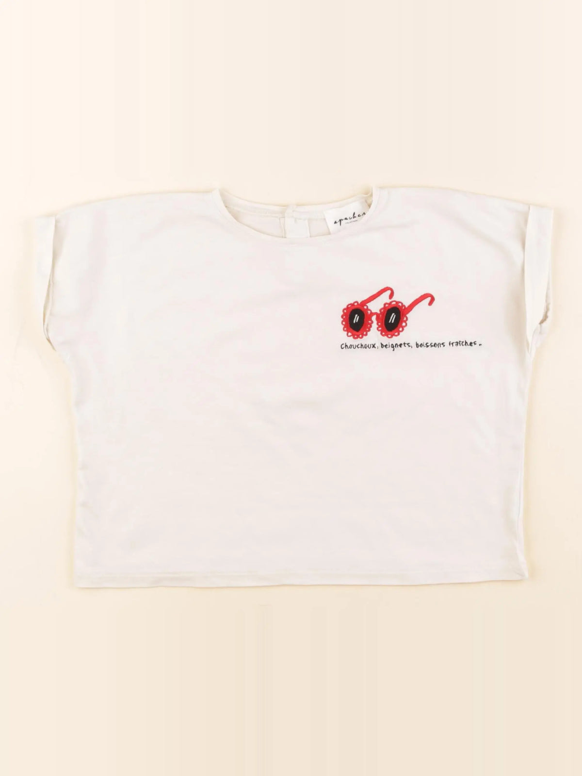 Apaches Collections - tee-shirt beige - 2 ans