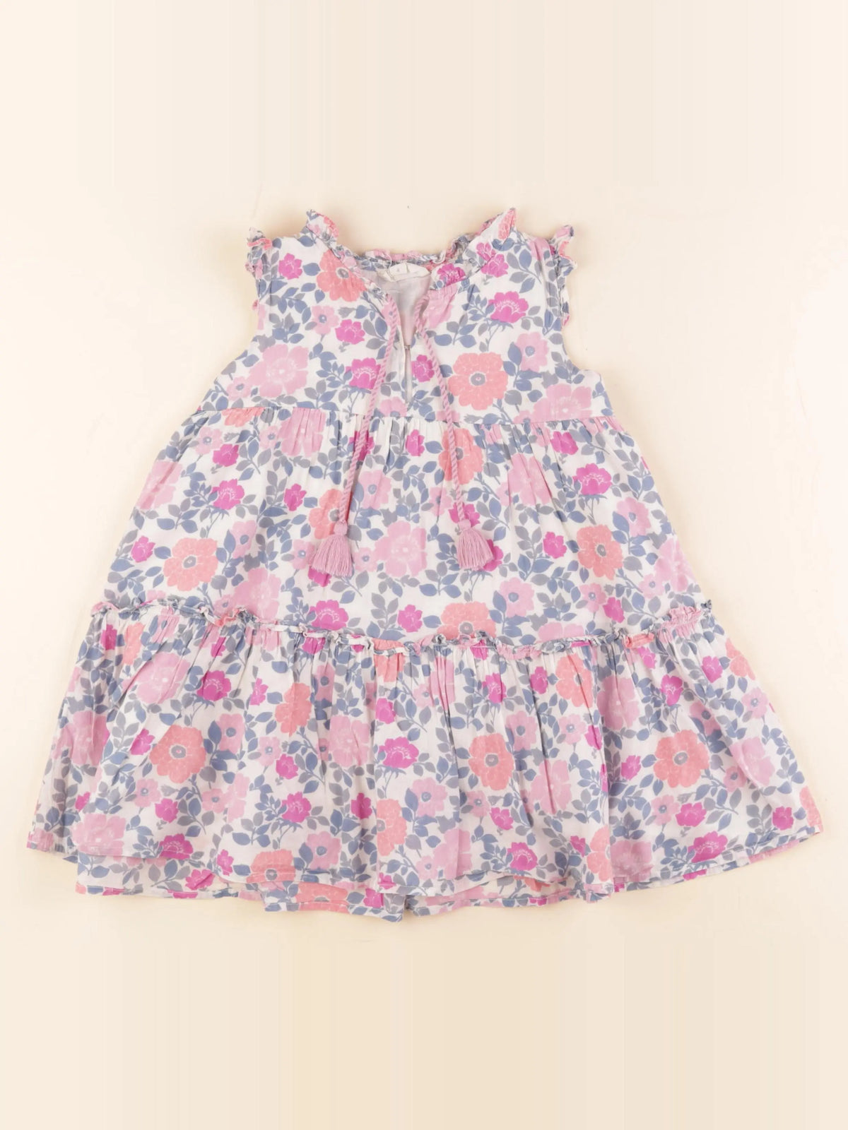 Louis Louise - robe multicolore - 4 ans