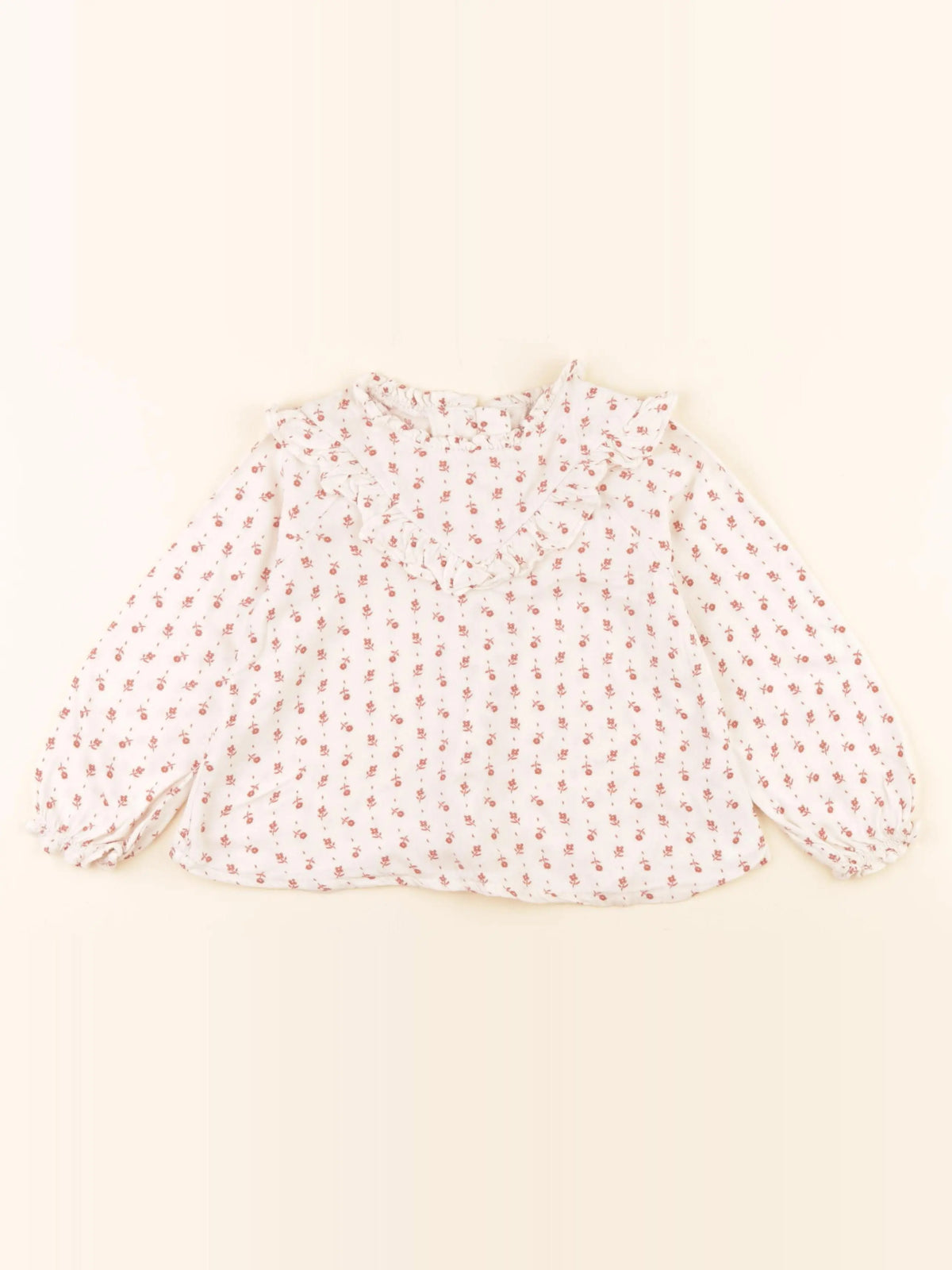 Vertbaudet - blouse beige - 36 mois