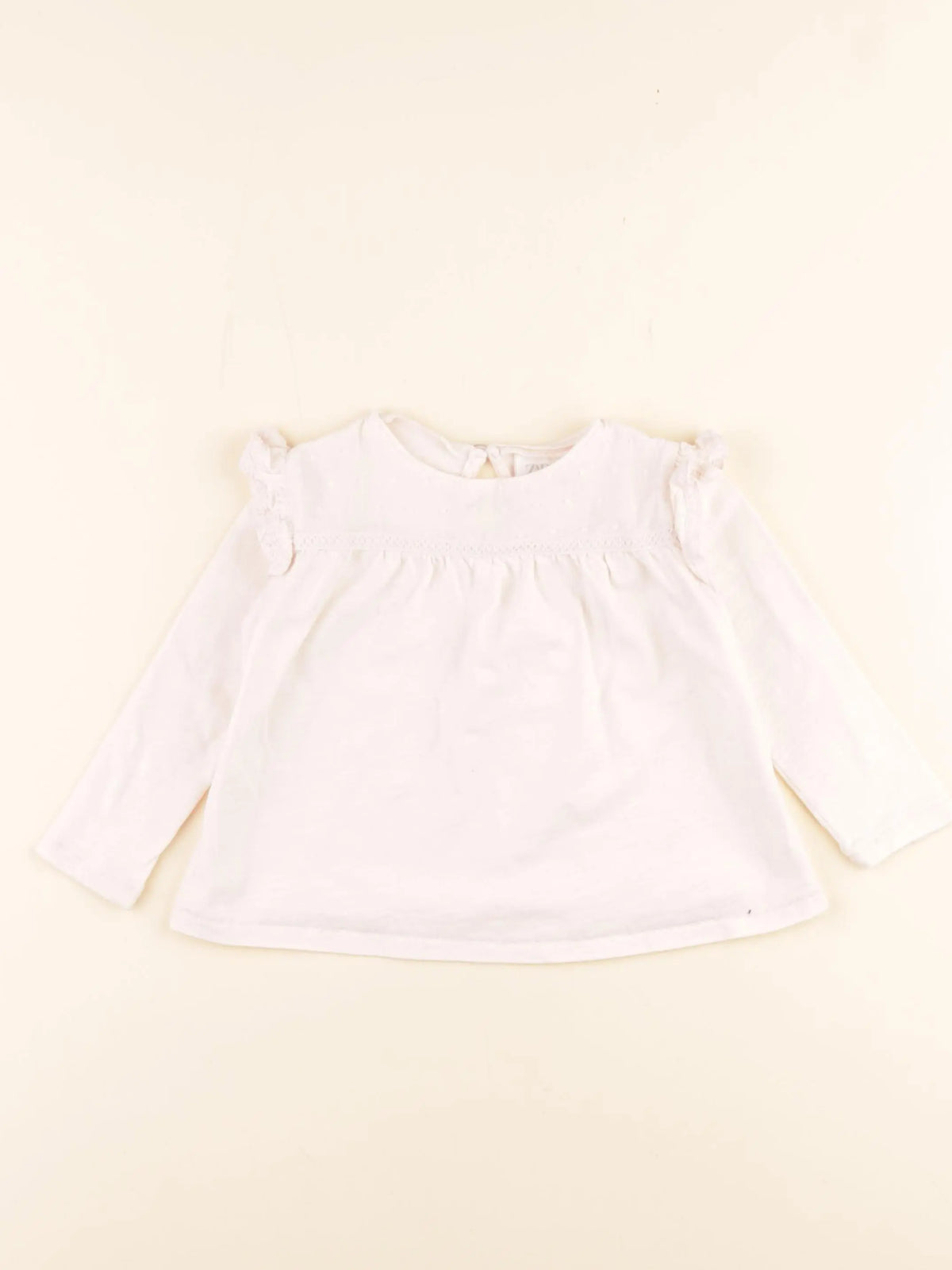 Zara - tee-shirt rose - 12/18 mois