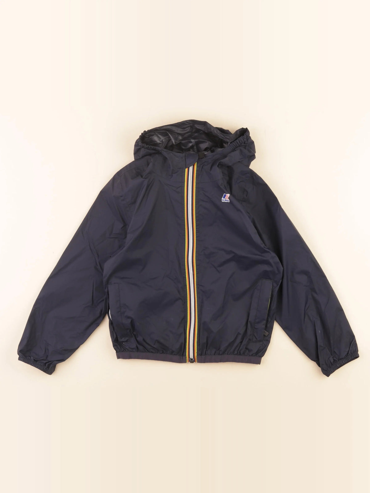 K-Way - coupe-vent bleu - 6 ans