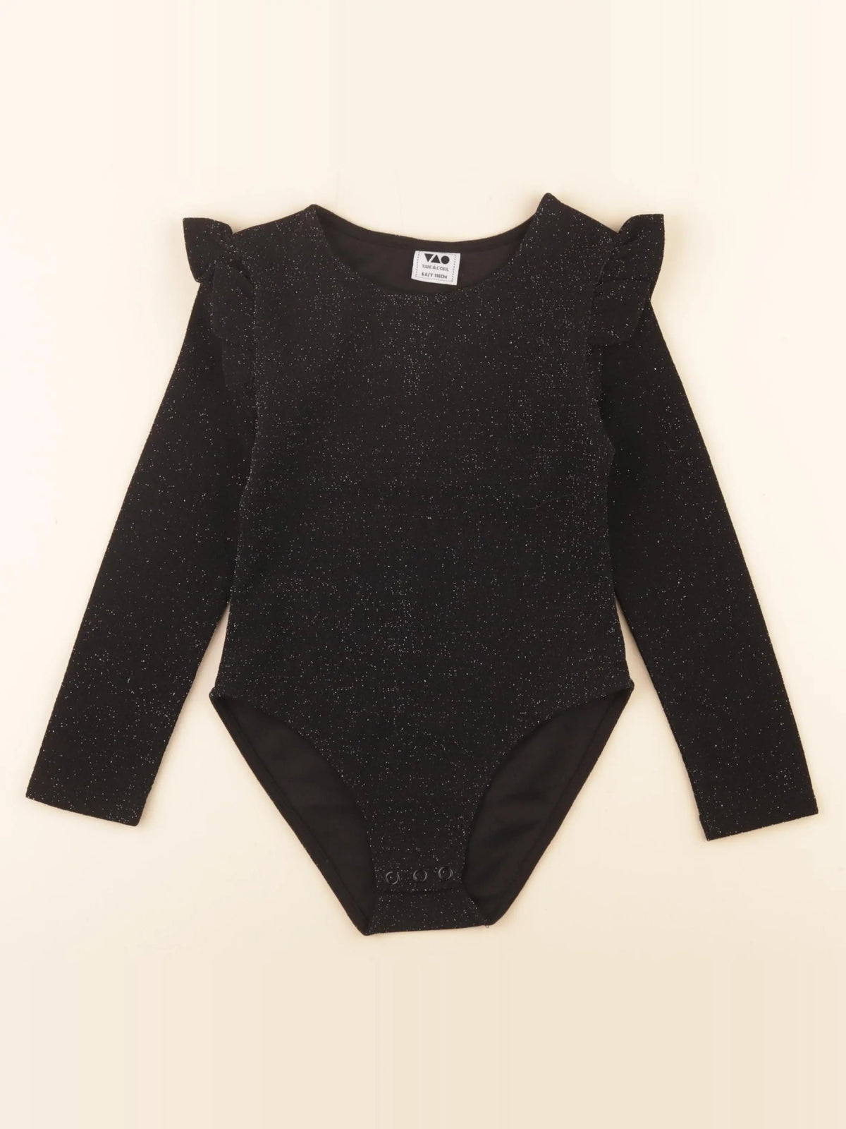 Tape à l'oeil - body tee-shirt noir - 6 ans