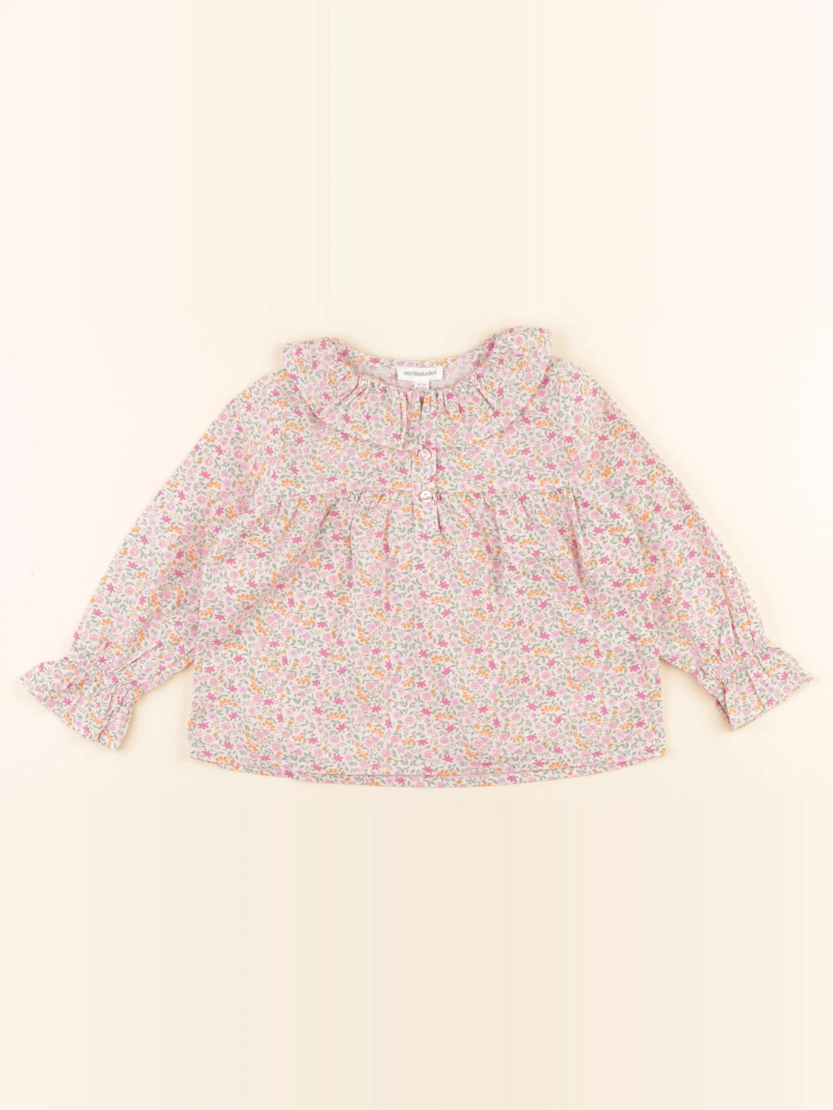Vertbaudet - blouse multicolore - 3 ans
