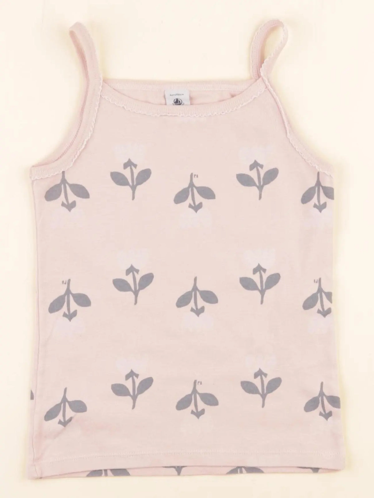 Petit Bateau - maillot de corps rose - 6 ans
