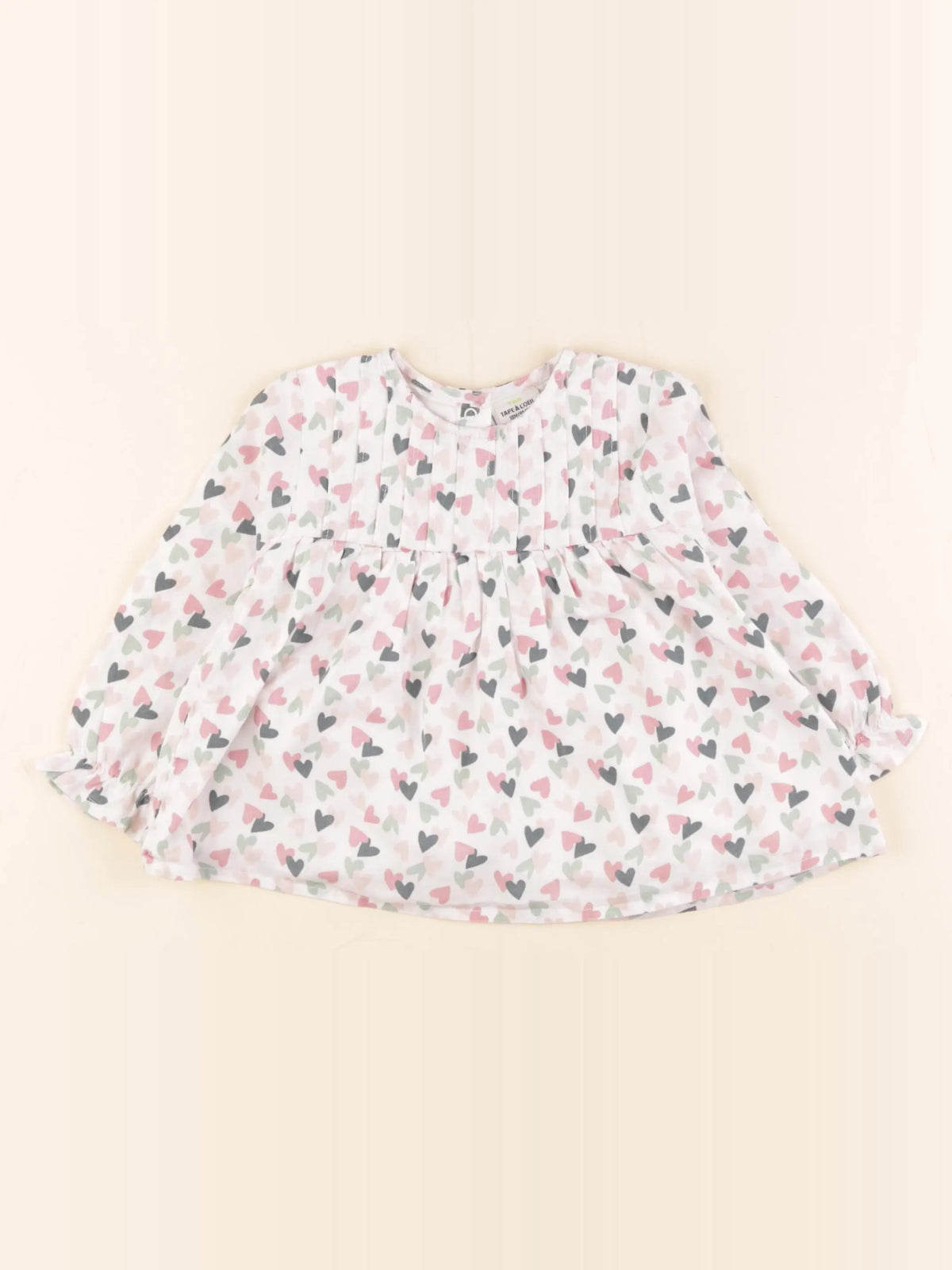 Tape à l'oeil - blouse rose, vert - 18 mois