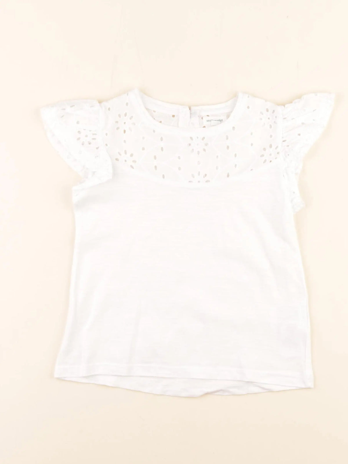 Vertbaudet - tee-shirt blanc - 5 ans