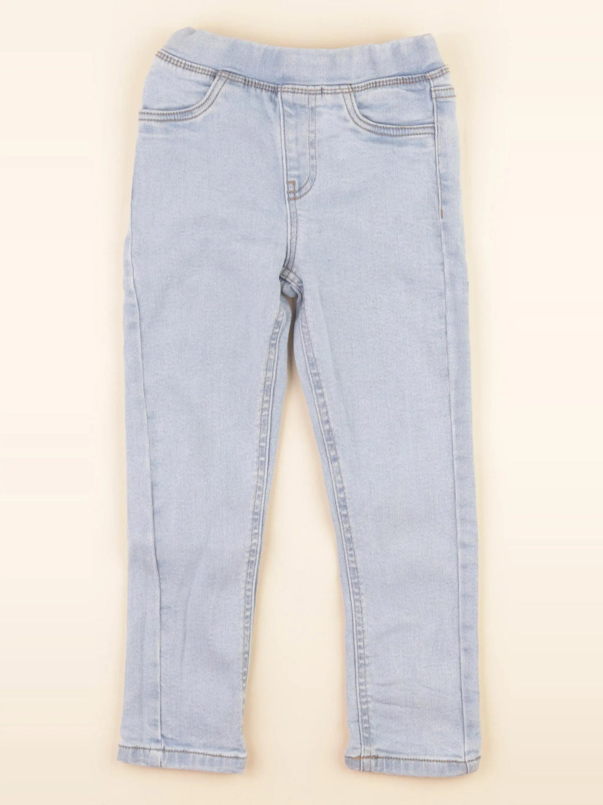 Vertbaudet - jegging bleu - 6 ans