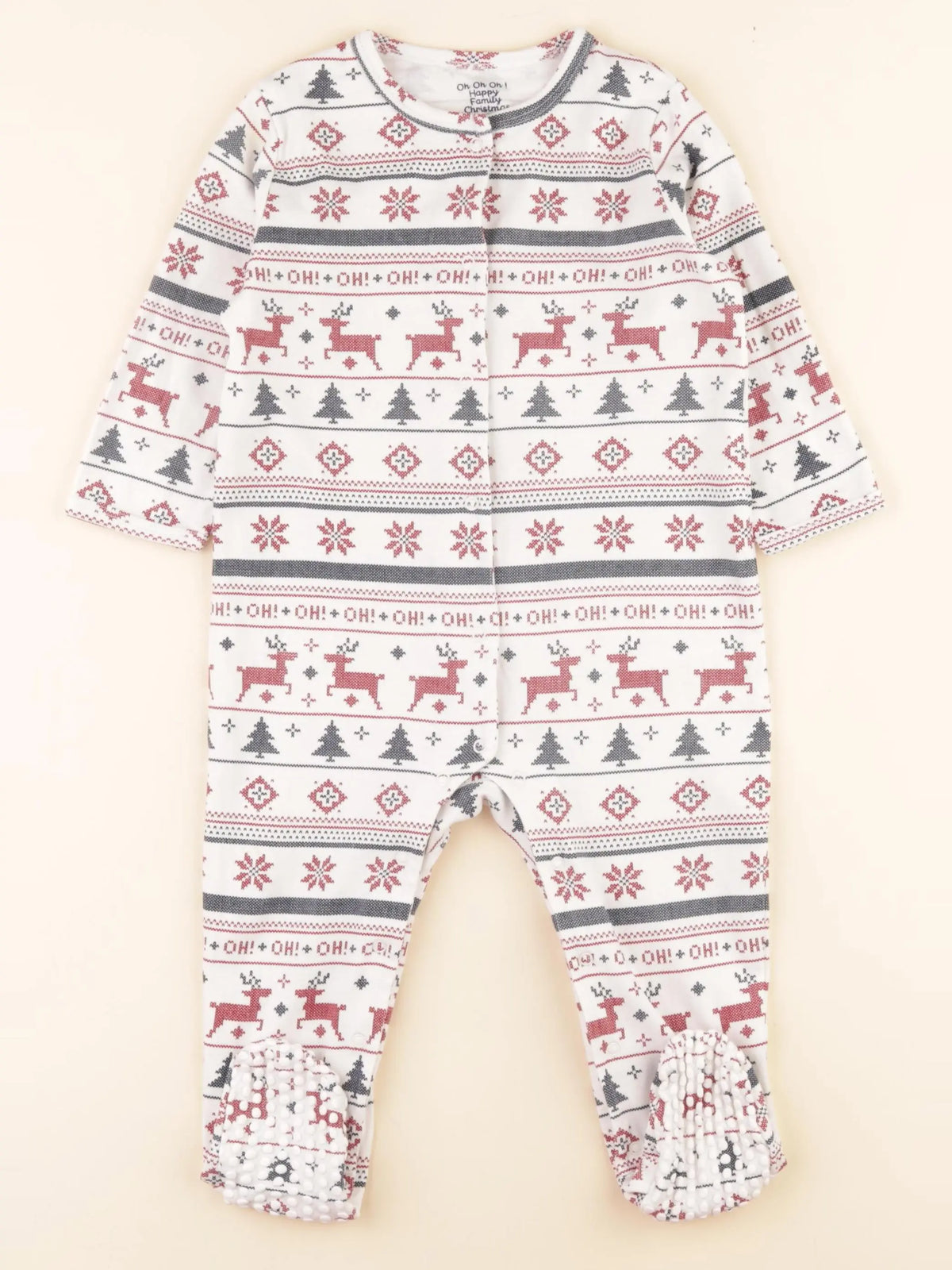 Vertbaudet - pyjama coton bleu, rouge - 18 mois