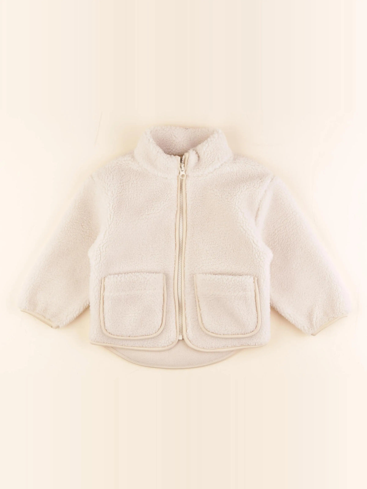 Monoprix - veste beige - 3 ans