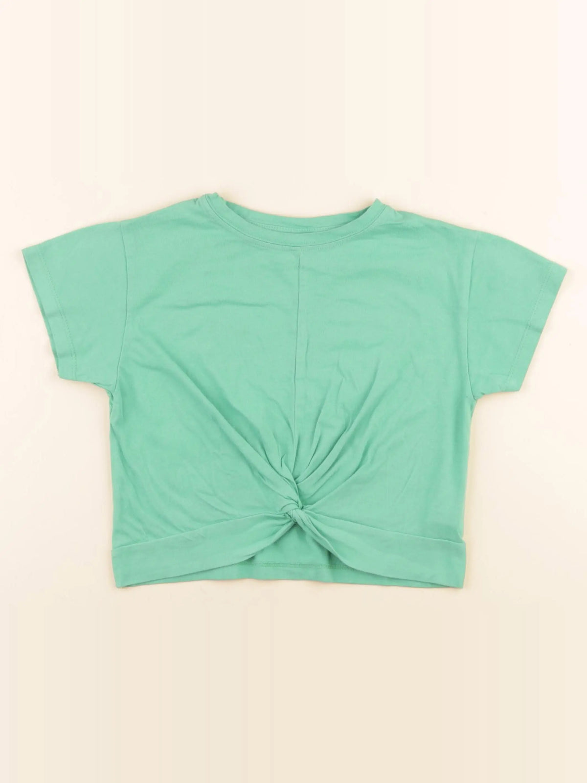 Zara - tee-shirt vert - 6/7 ans