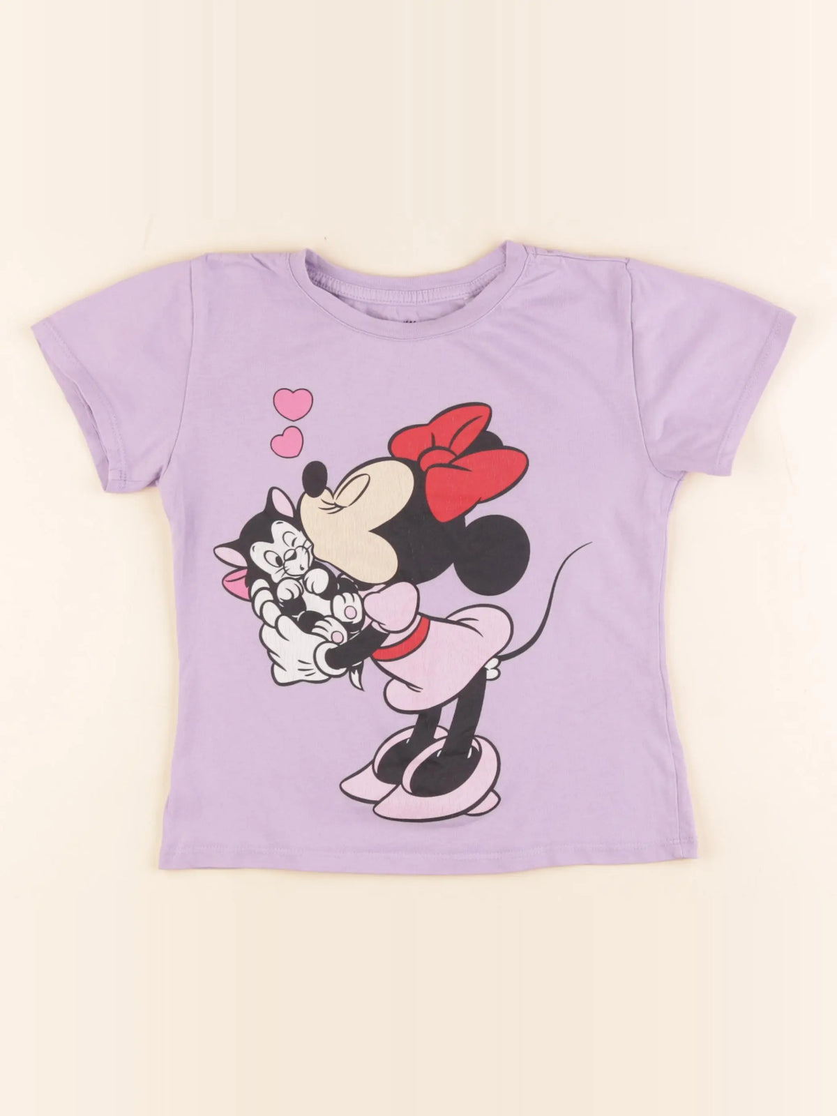 H&M - tee-shirt violet - 5/6 ans