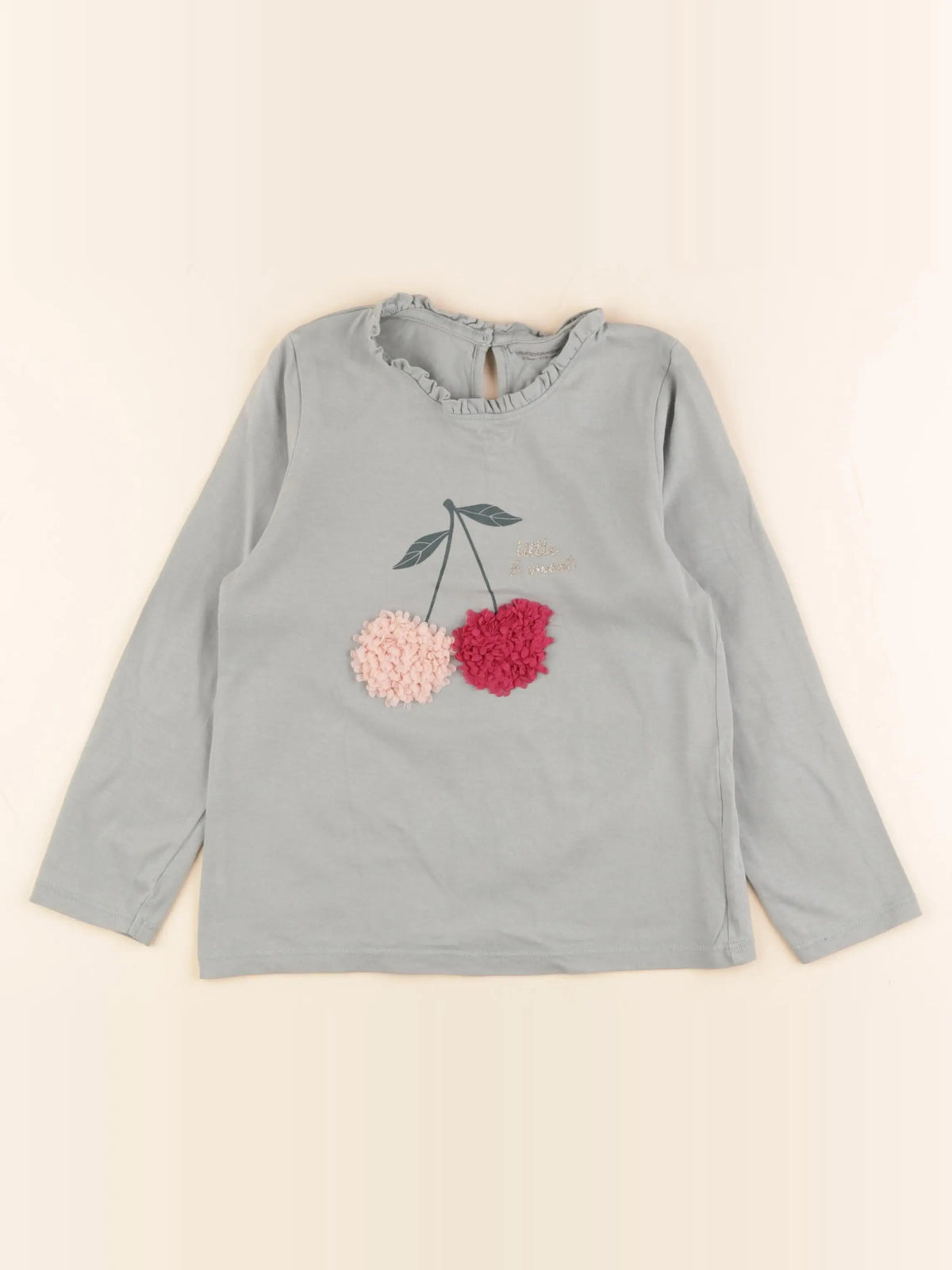 Vertbaudet - tee-shirt vert - 6 ans