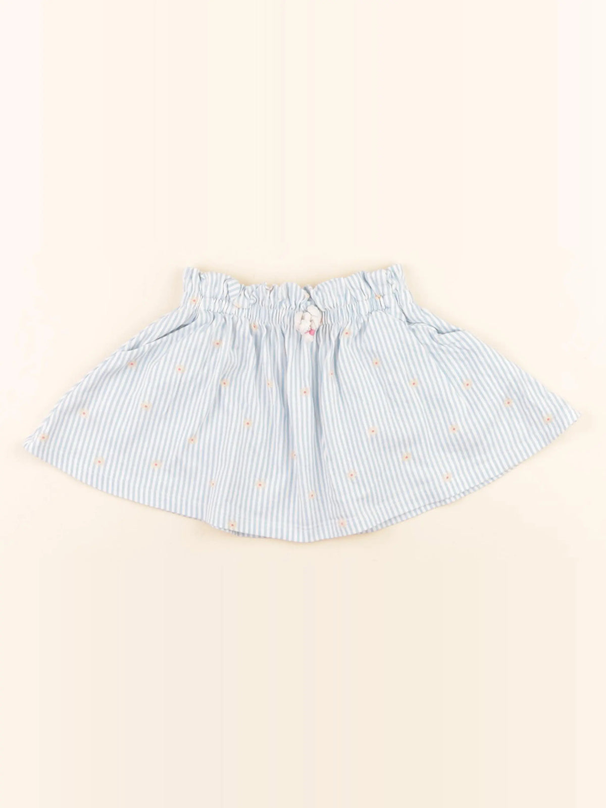 Vertbaudet - jupe bleu - 2 ans